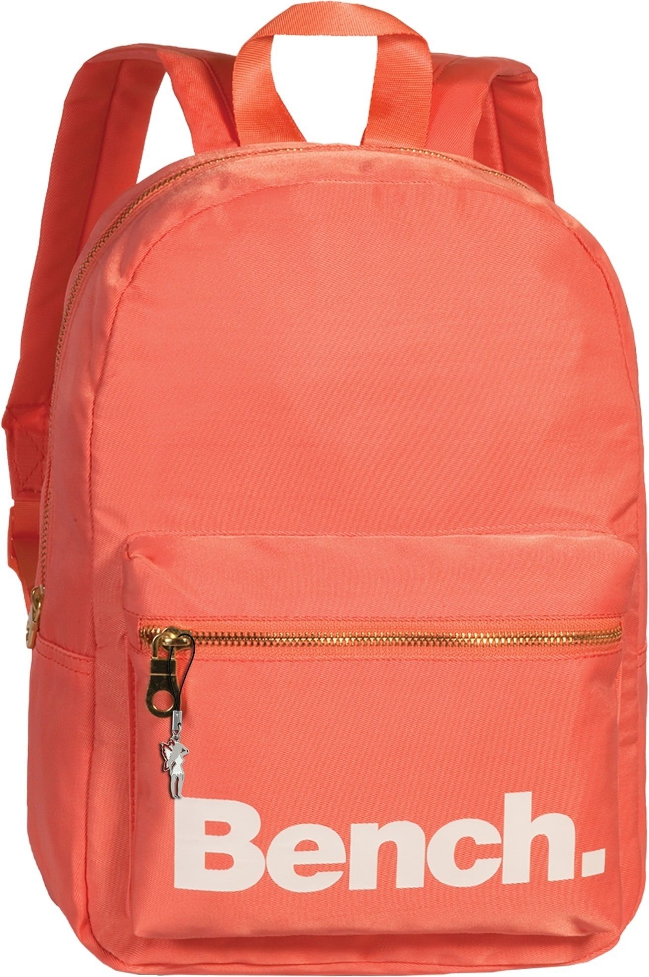 Bench. Freizeitrucksack Bench kleiner Cityrucksack koralle, Freizeitrucksack, Cityrucksack Nylon, orange, koralle ca. 35cm hoch