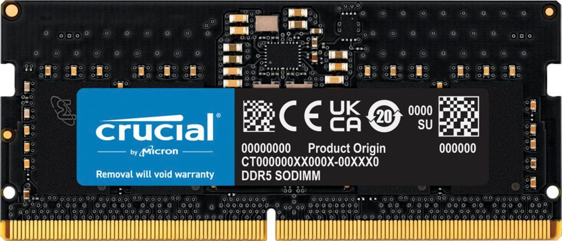 8GB DDR5-4800 SODIMM Arbeitsspeicher