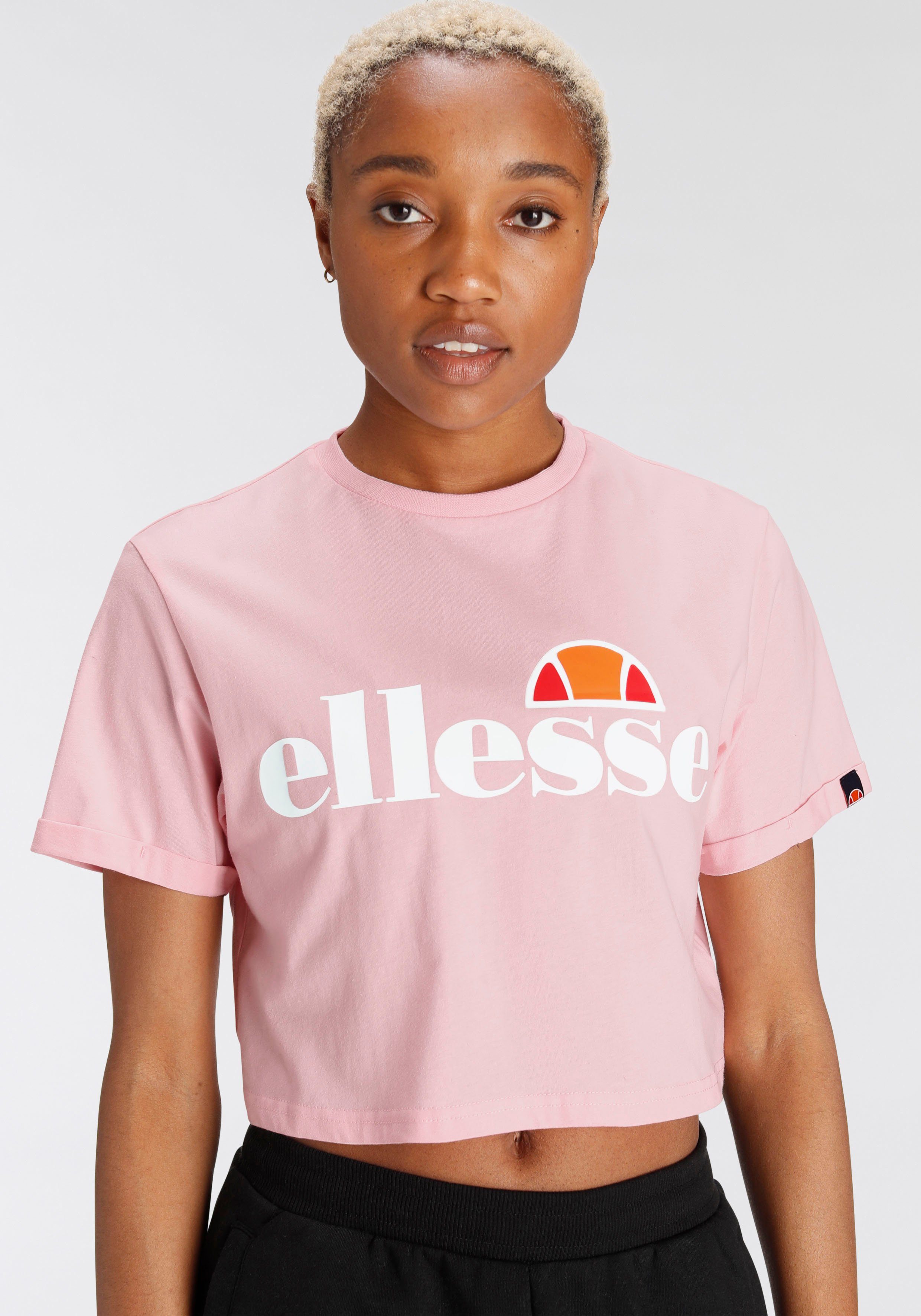 Ellesse T-Shirt ALBERTA CROPPED TEE Light-Pink