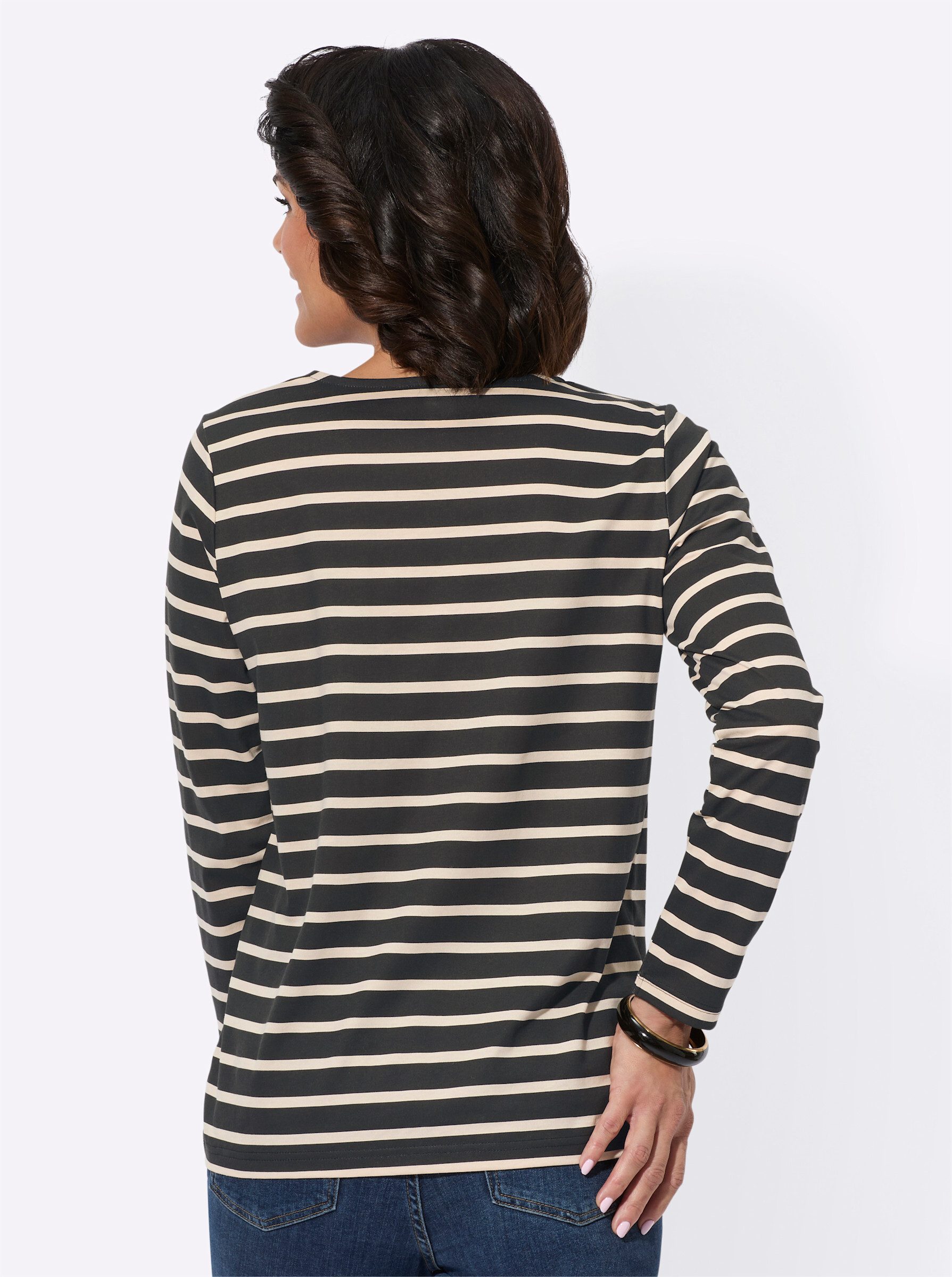 Casual Looks Langarmshirt "Shirt" 1 Stk. tlg. günstig online kaufen