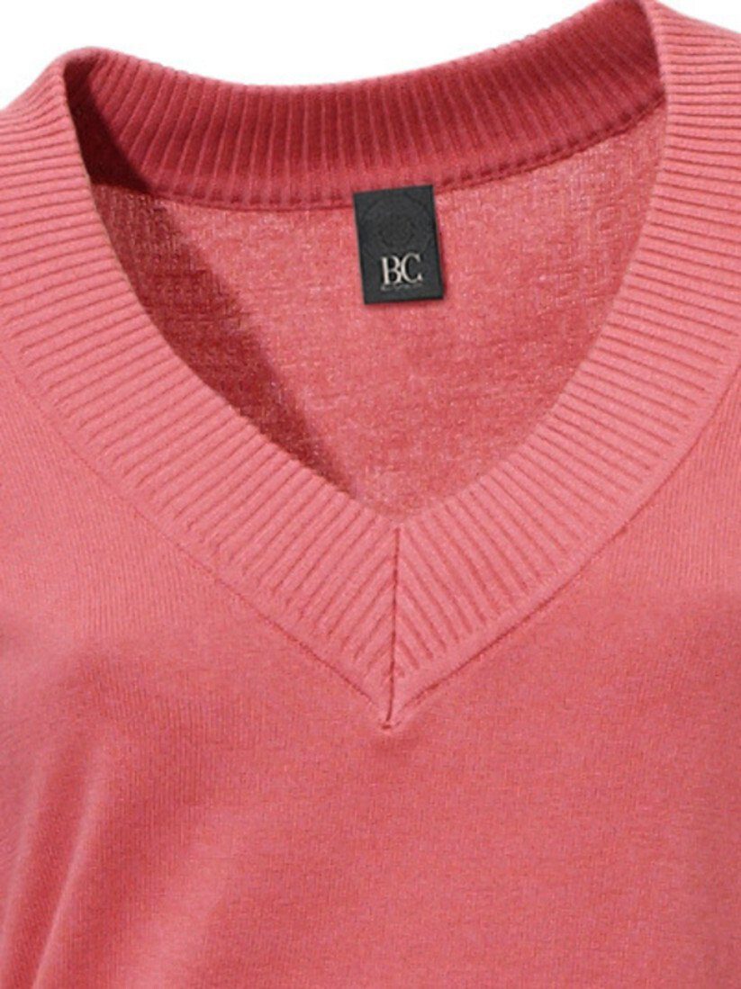 heine Strickpullover V-Pullover Langarm Feinstrick