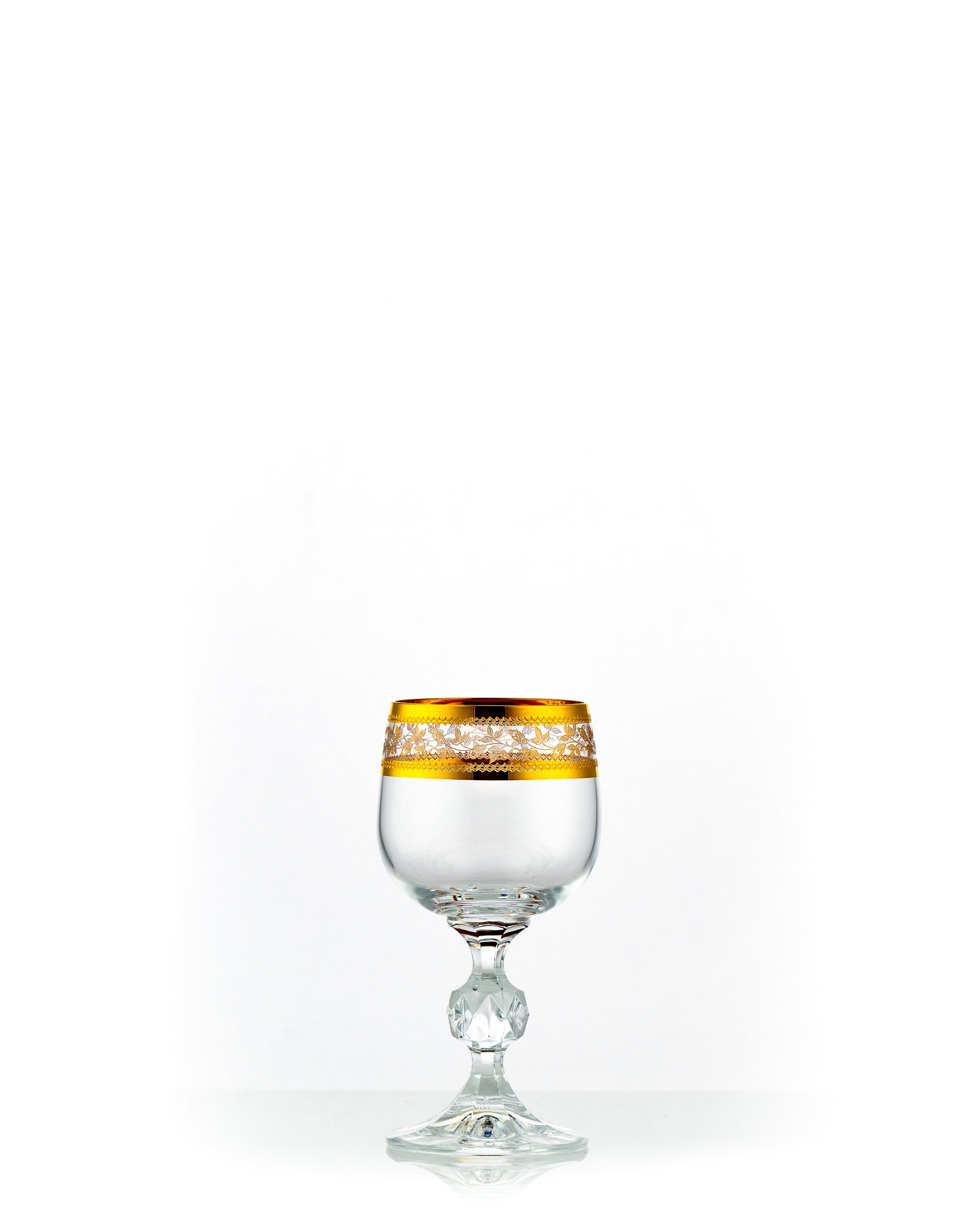 Weinglas Claudia Gold Weingläser Weißweingläser / Rotweingläser