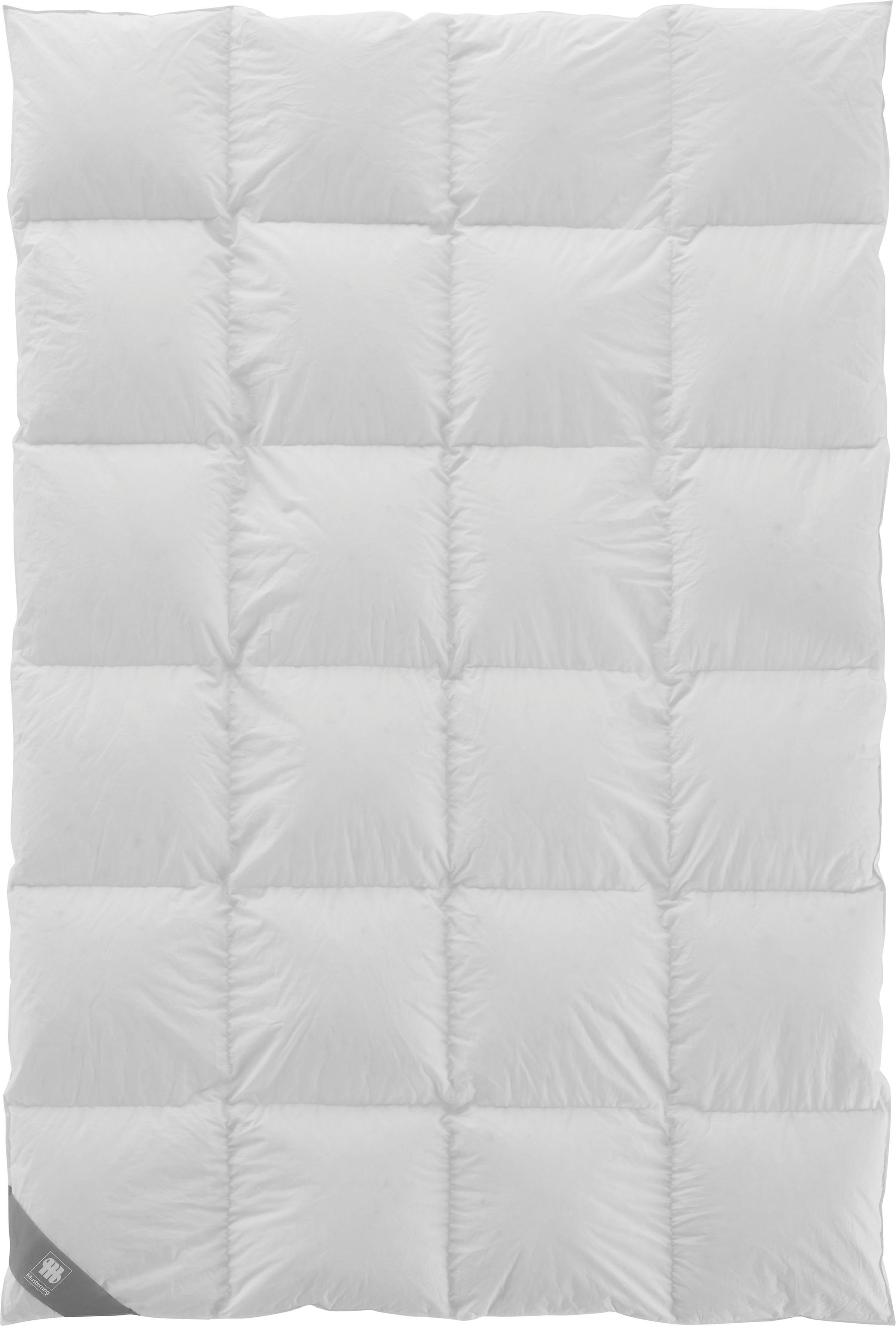 Musterring Daunenbettdecke Dreamz, Füllung: 100% Daunen, Bezug: 100% Baumwolle, Bettdecke 135 x 200 cm & weiter Größen. Hergestellt in Deutschland