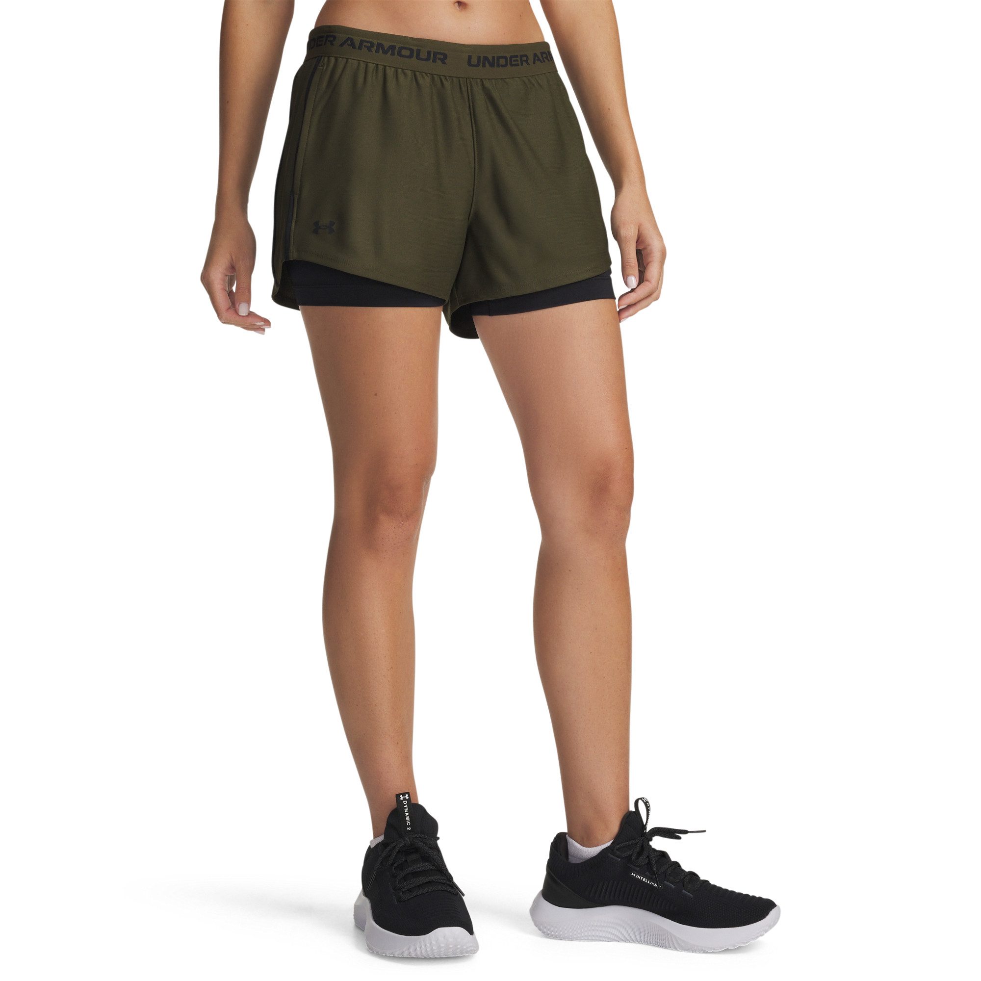 Trainingsshorts Under Armour Damen Short Tech Play Up 2in1 Shorts 1389895