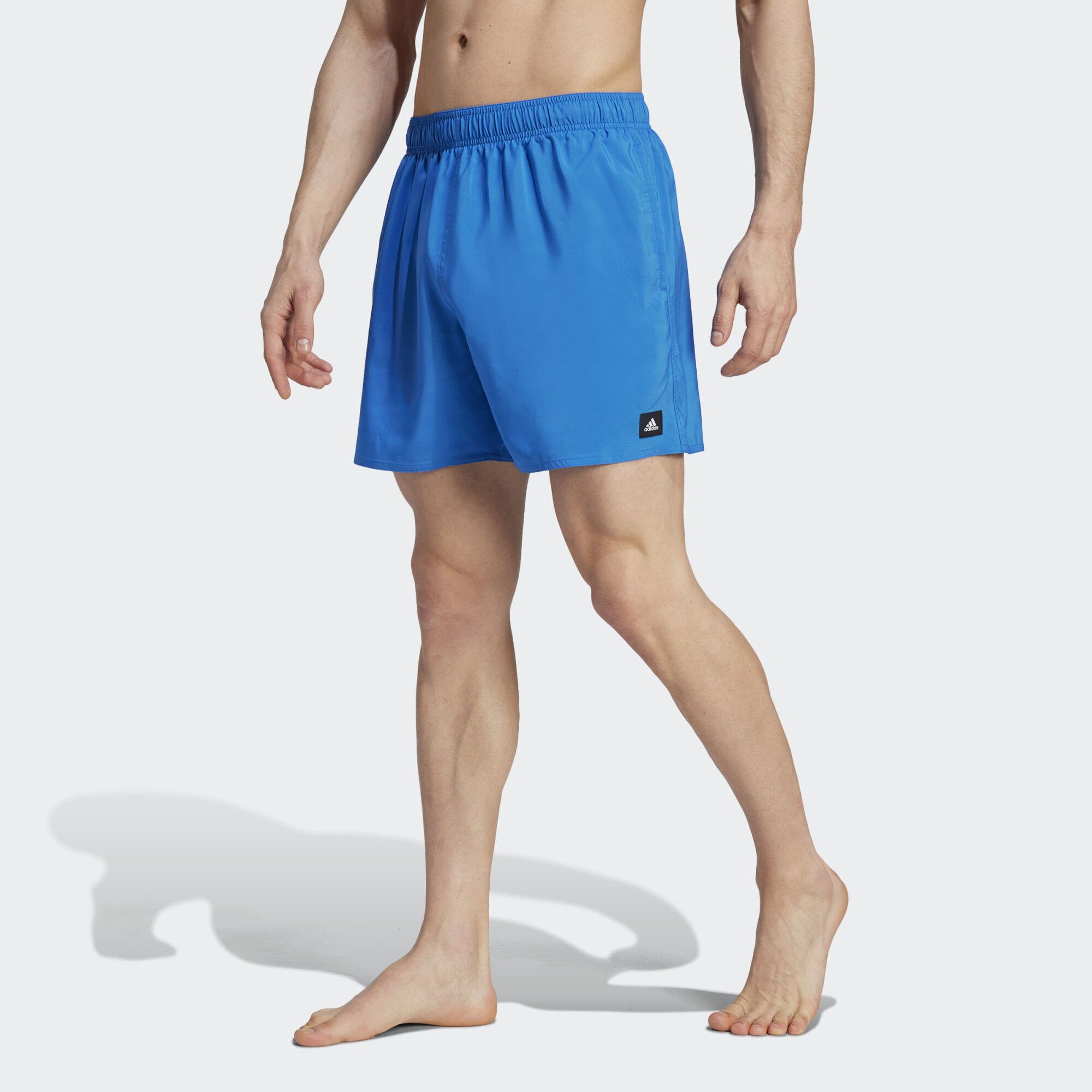 adidas Sportswear CLX SHORT-LENGTH BADESHORTS Lucid Royal Badeshorts Lemon Bright F23 SOLID /