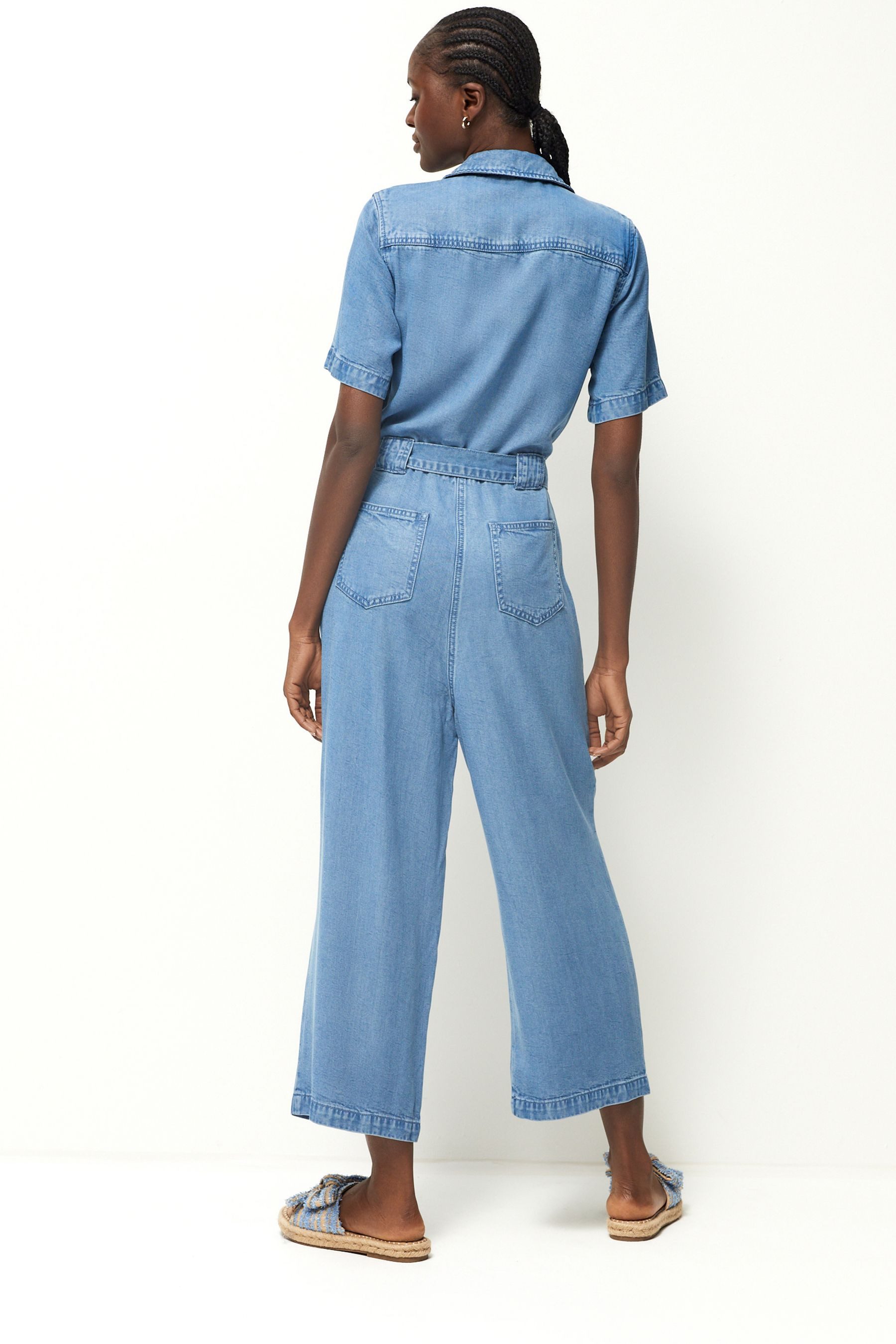 Next Jumpsuit Jumpsuit mit weitem Beinschnitt (1-tlg) günstig online kaufen