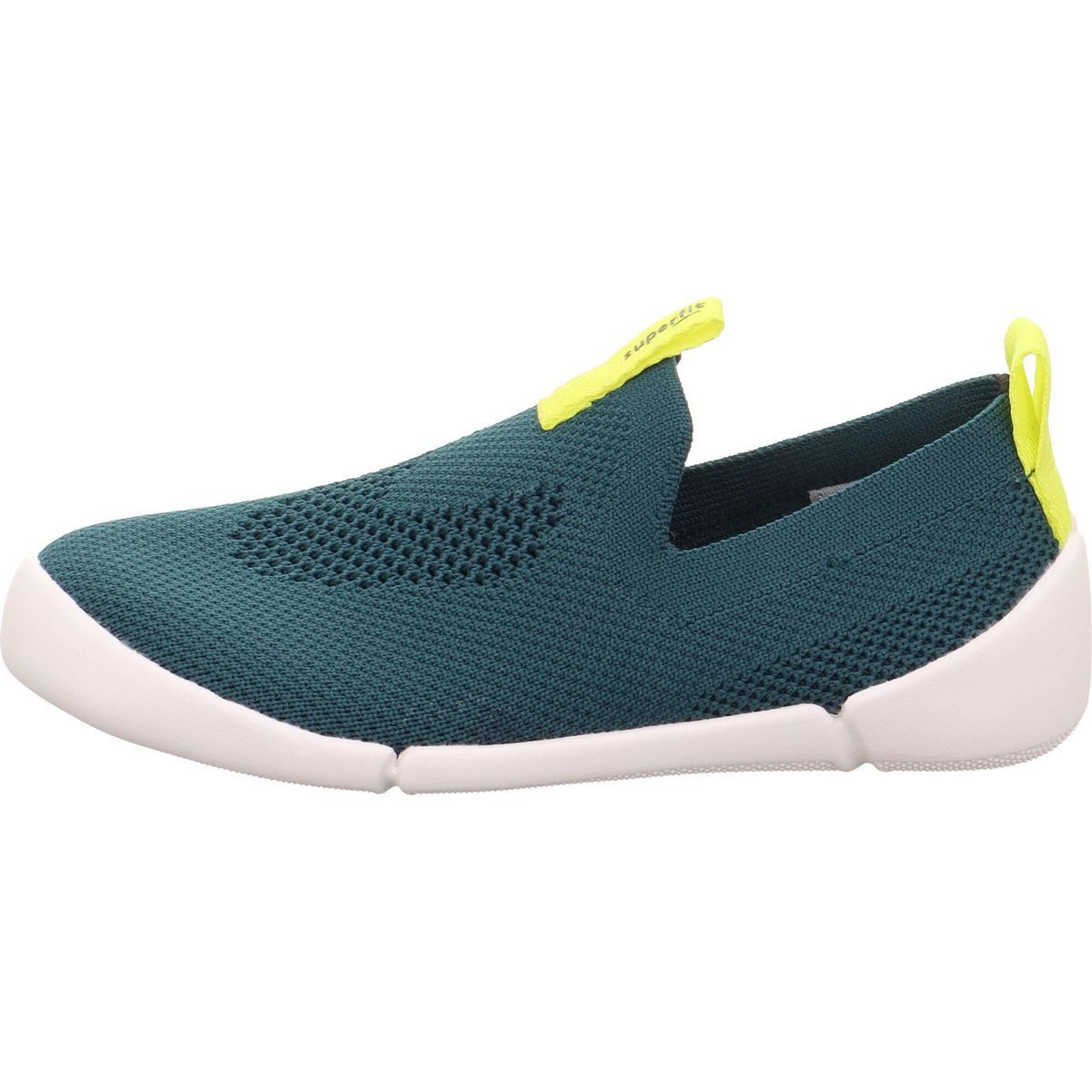 Superfit Venti Outdoorschuh Vegane Hausschuhe mit Barfußgefühl und Neonakzenten für Mädchen