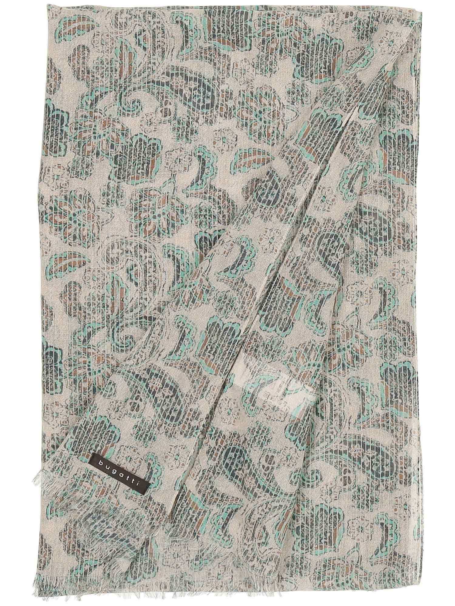 bugatti Modeschal Baumwolle Schal, (Schnittfranse)