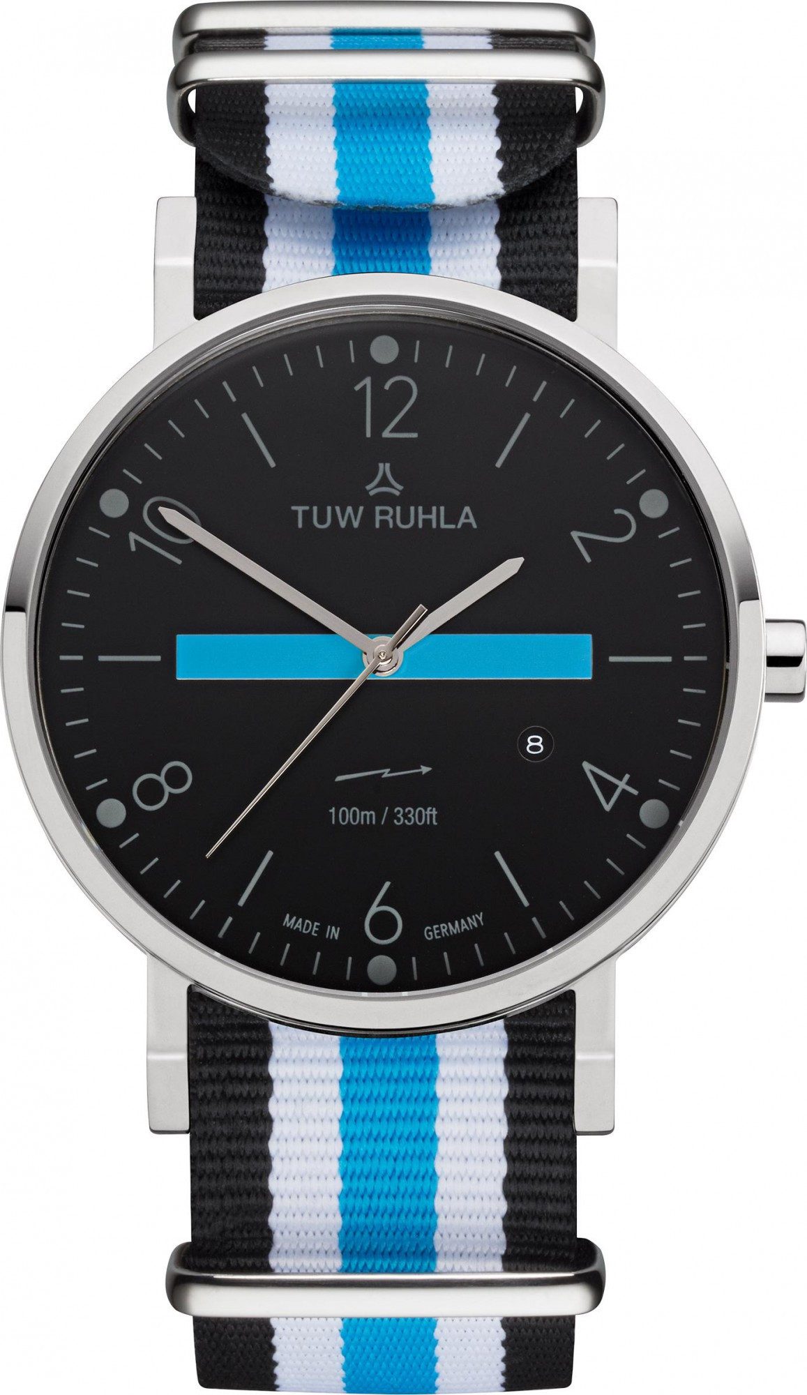 TUW Ruhla Quarzuhr Thuringia Quartz Herrenarmbanduhr, Klassisch schlicht