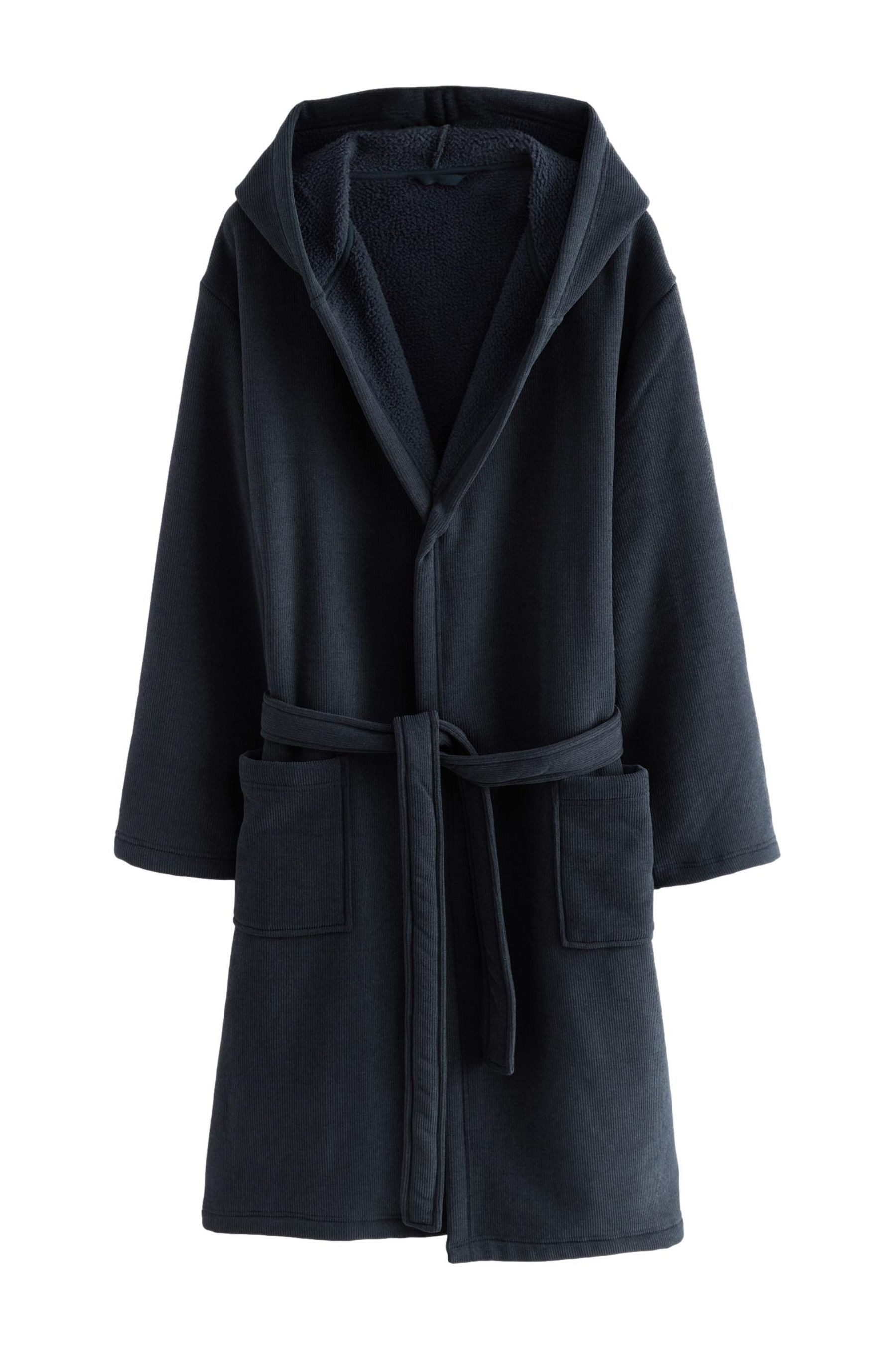 Next Herrenbademantel Strukturierter Morgenmantel, Polyester (recycelt) günstig online kaufen