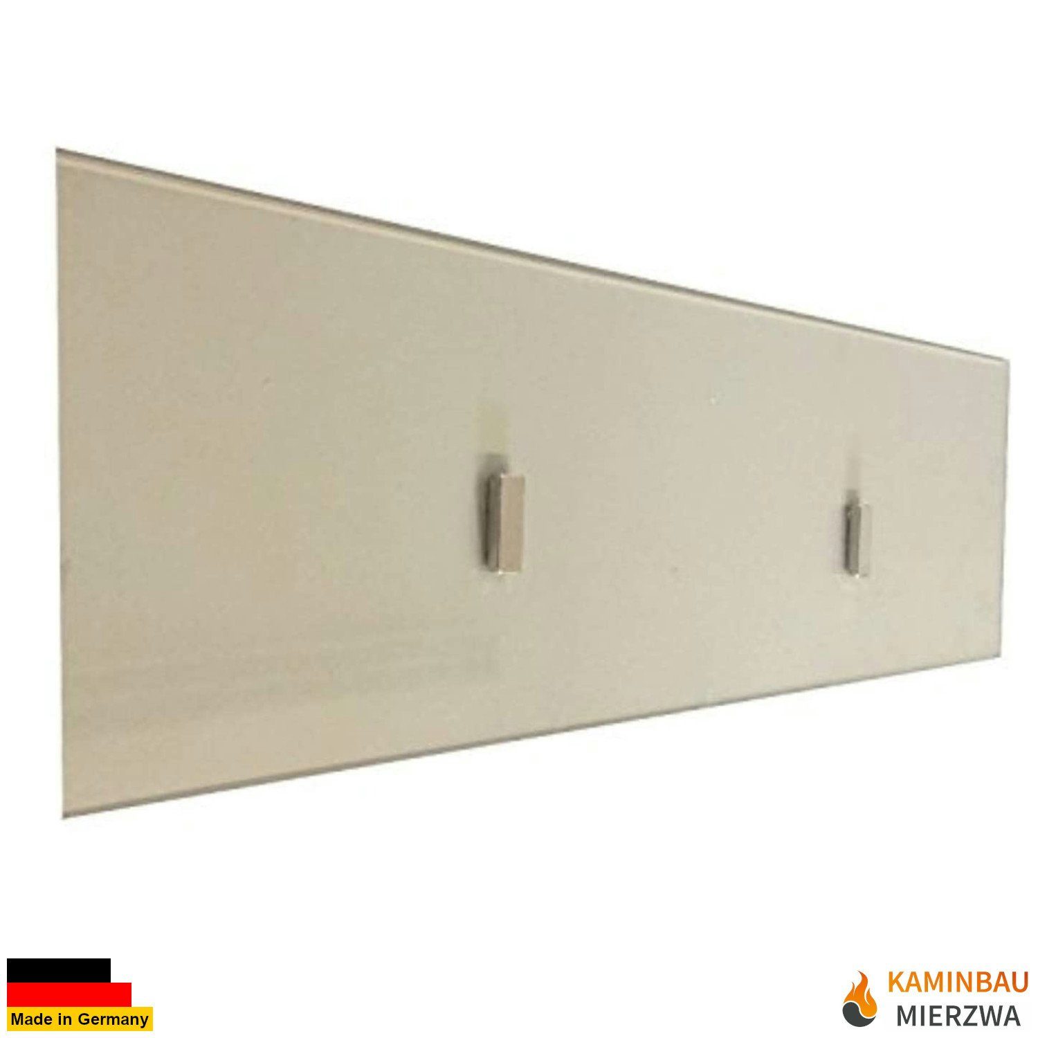 Kaminbau Mierzwa Echtfeuer-Dekokamin Berlin (Deluxe, Brenngel & Bio-Ethanol Kamin inkl. regulierbarer Brenner & Zubehör), Farbwahl, Gelkamin, Ethanolkamin, Kaminofen, Bodenkamin