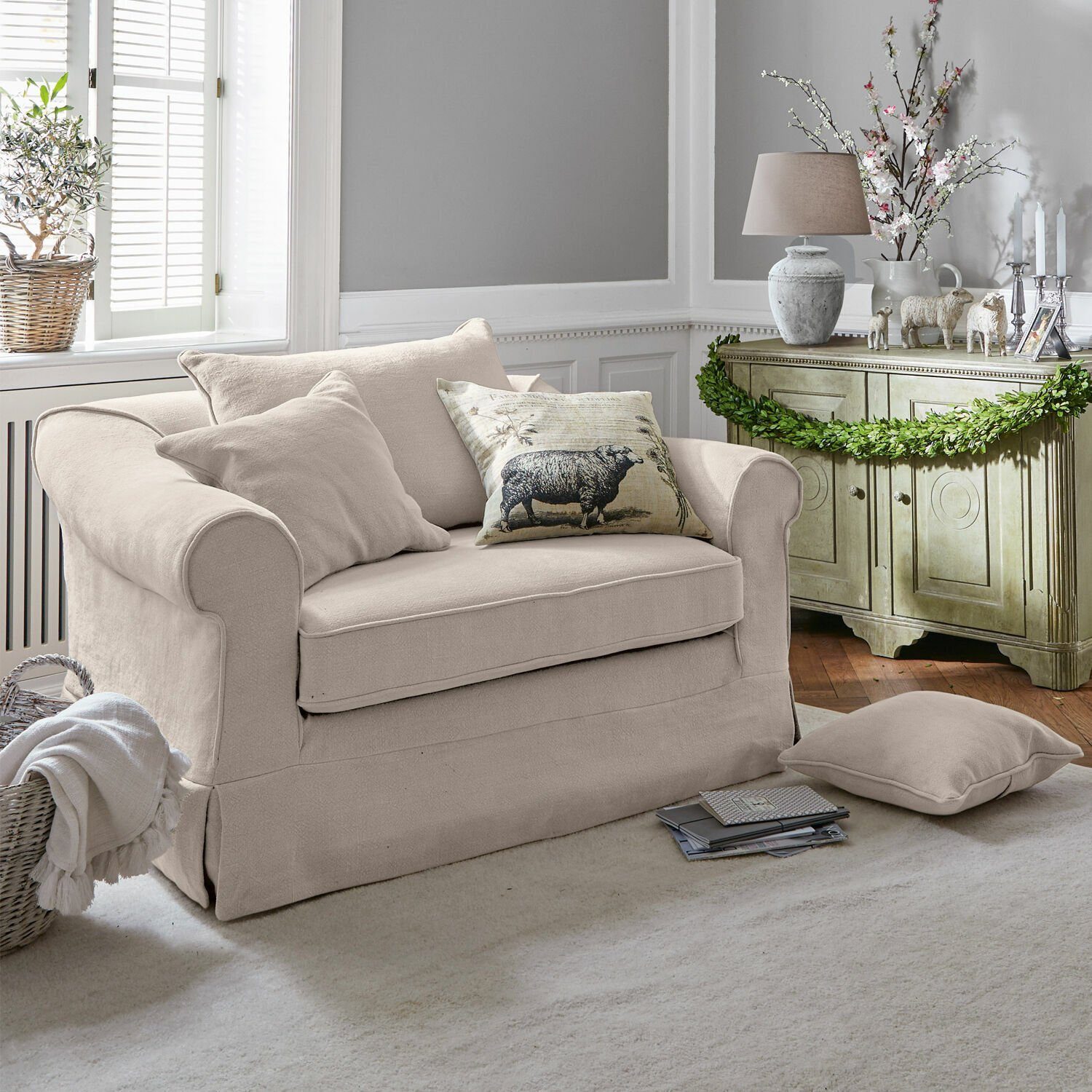 Mirabeau Sessel Sessel Folsom leinen