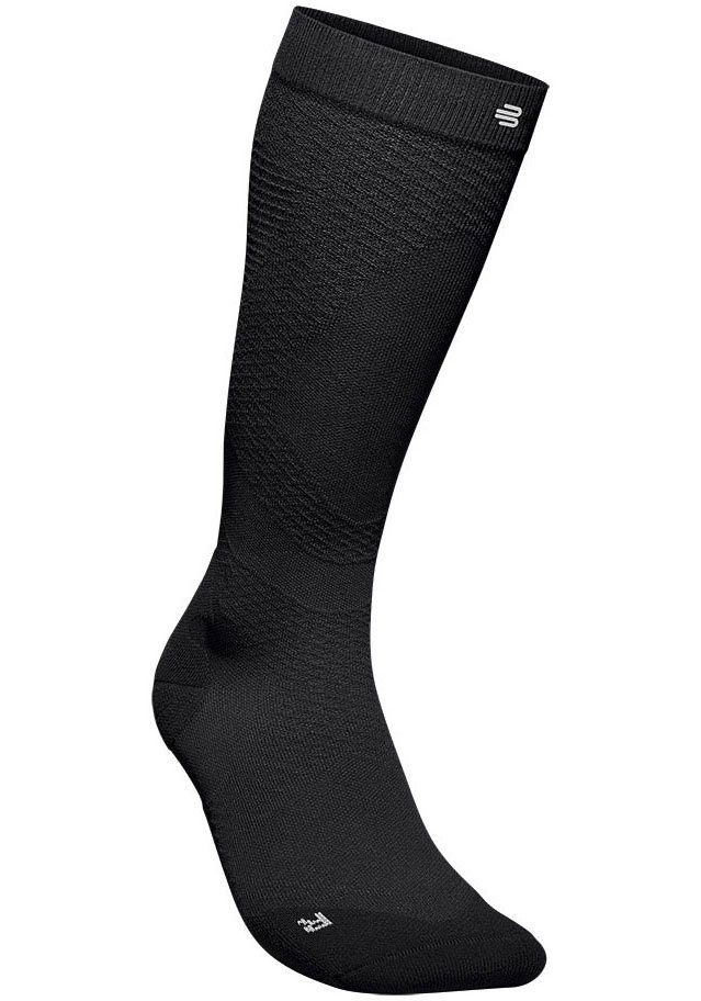 mit schwarz-XL Bauerfeind Run Sportsocken Socks Ultralight Kompression Compression
