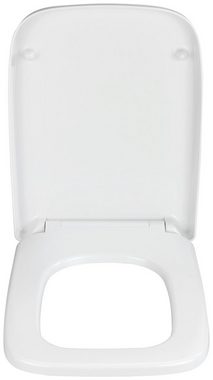 WENKO WC-Sitz Exclusive Nr. 8 (1-St), aus Duroplast, mit Absenkautomatik