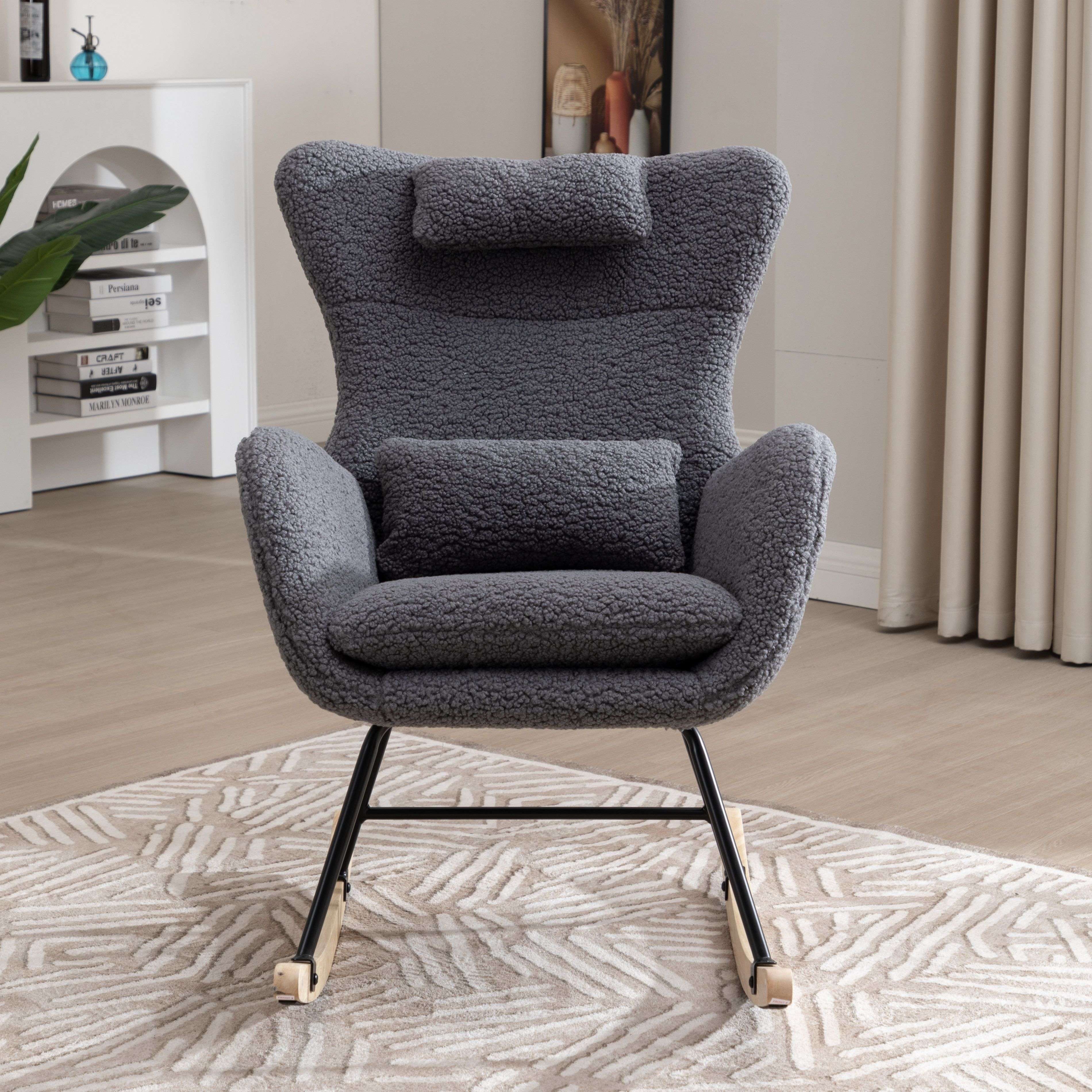 HAUSS SPOLE Schaukelstuhl Relaxsessel Polstersessel mit günstig online kaufen
