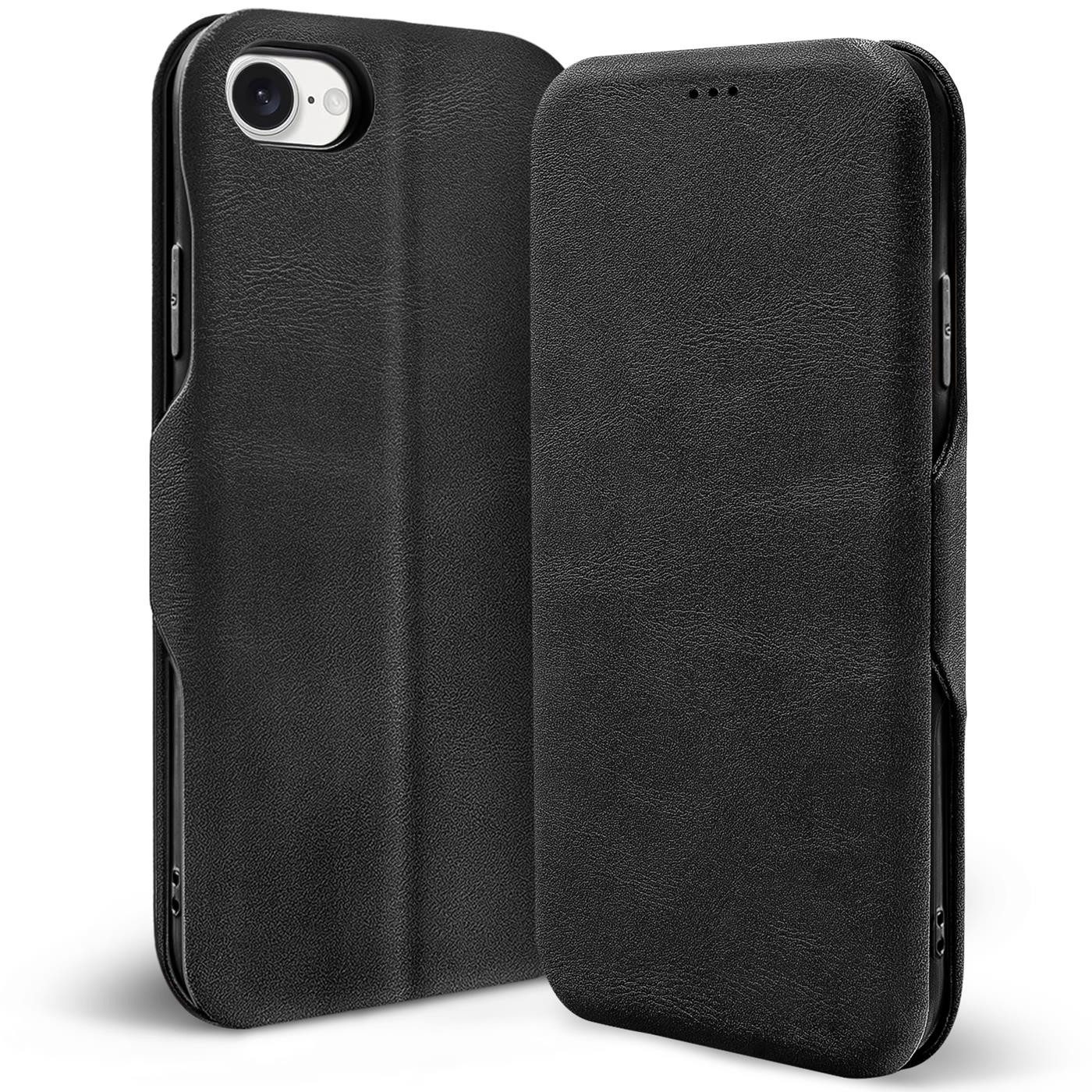 CoolGadget Handyhülle Business Premium Hülle Für iPhone 17e / iPhone 16e 6,1 Zoll, Handy Tasche mit Kartenfach für Apple iPhone 16e Schutzhülle