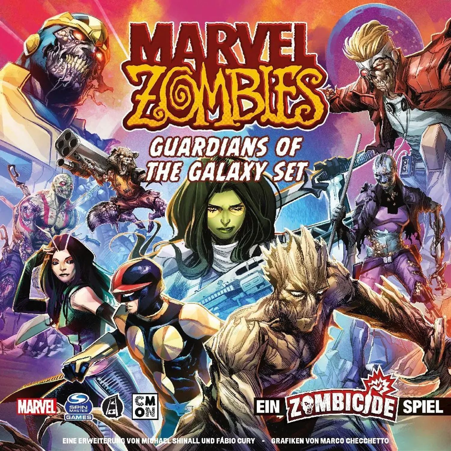 Asmodee Spiel Marvel Zombies - Guardians of the Galaxy