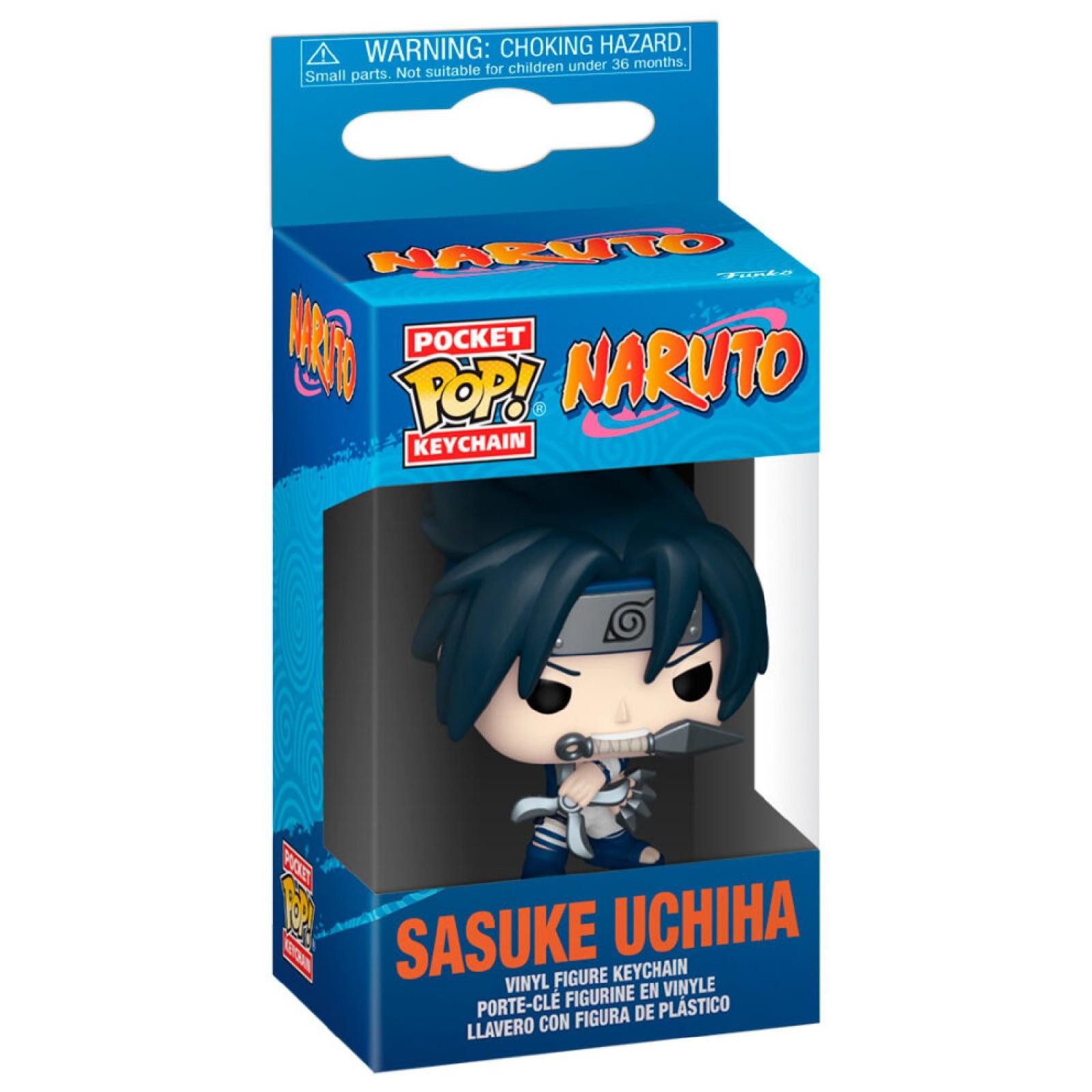 Funko Schlüsselanhänger Naruto Sasuke Uchiha - Pocket POP - Keychain