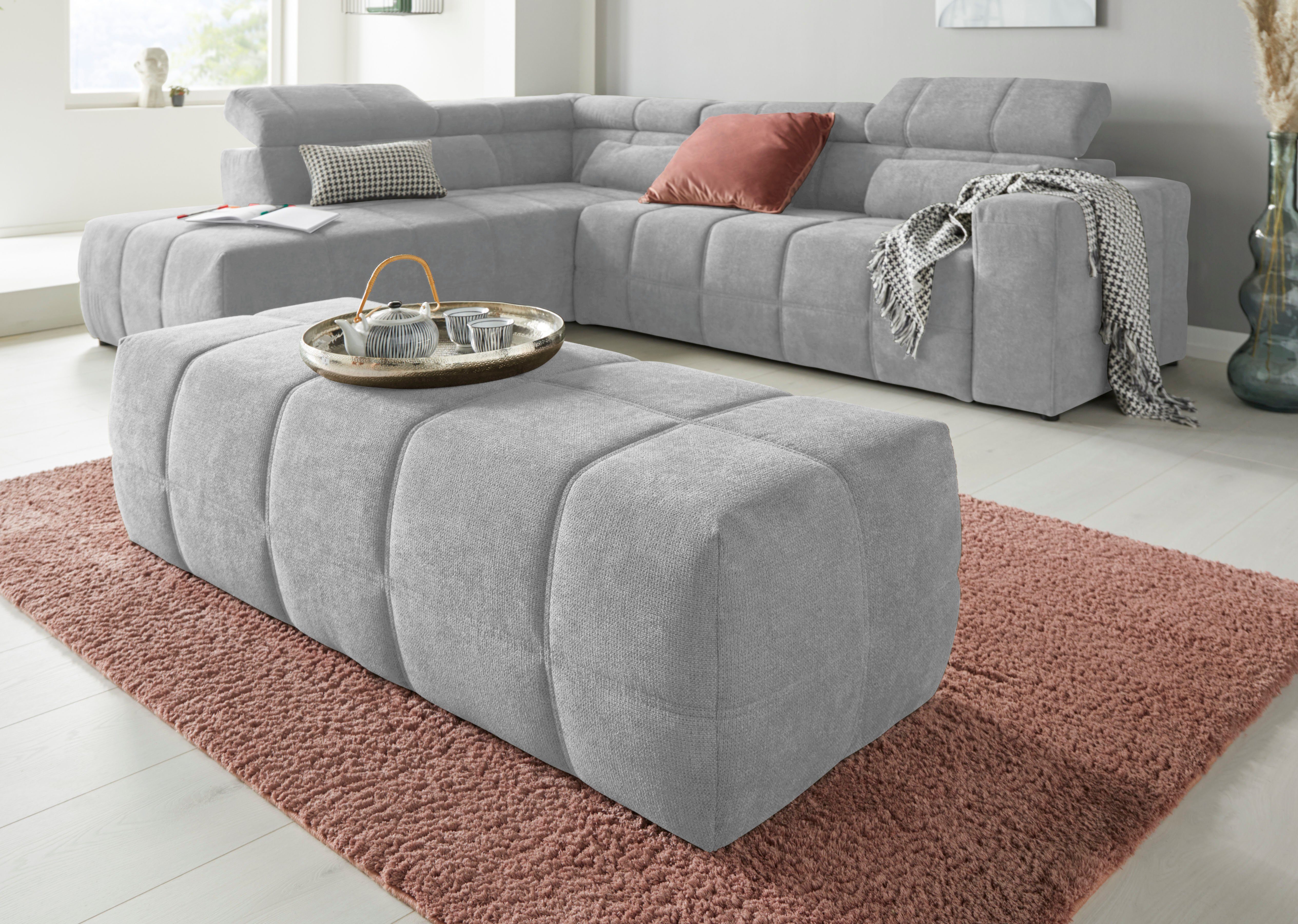 DOMO collection Hocker Brandon, große Ausführung günstig online kaufen