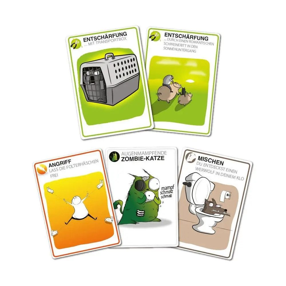 Asmodee Spielesammlung Exploding Kittens NSFW-Edition