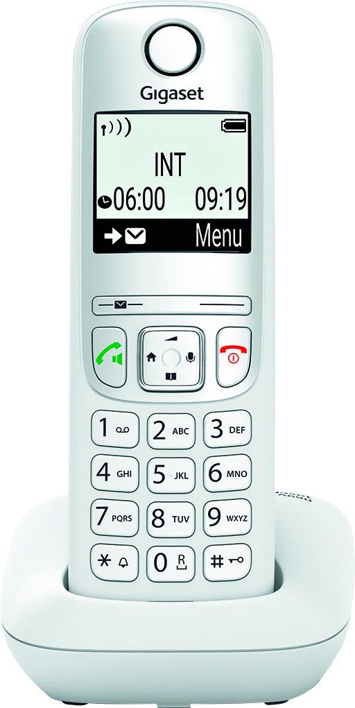 Gigaset A690 Schnurloses DECT-Telefon (Mobilteile: 1) weiß