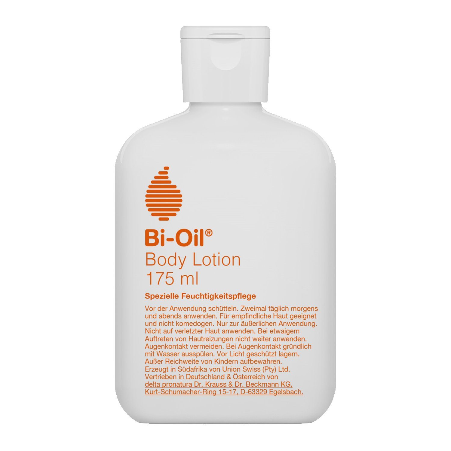 BI-OIL Körperlotion feuchtigkeitsspendende Body Lotion 175 ml - 2-Phasen  Bodylotion vegan,
