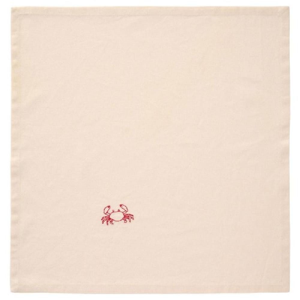 Ib Laursen Serviettenhalter Ib Laursen Stoffserviette Atlantis Krabbe (40x40cm)
