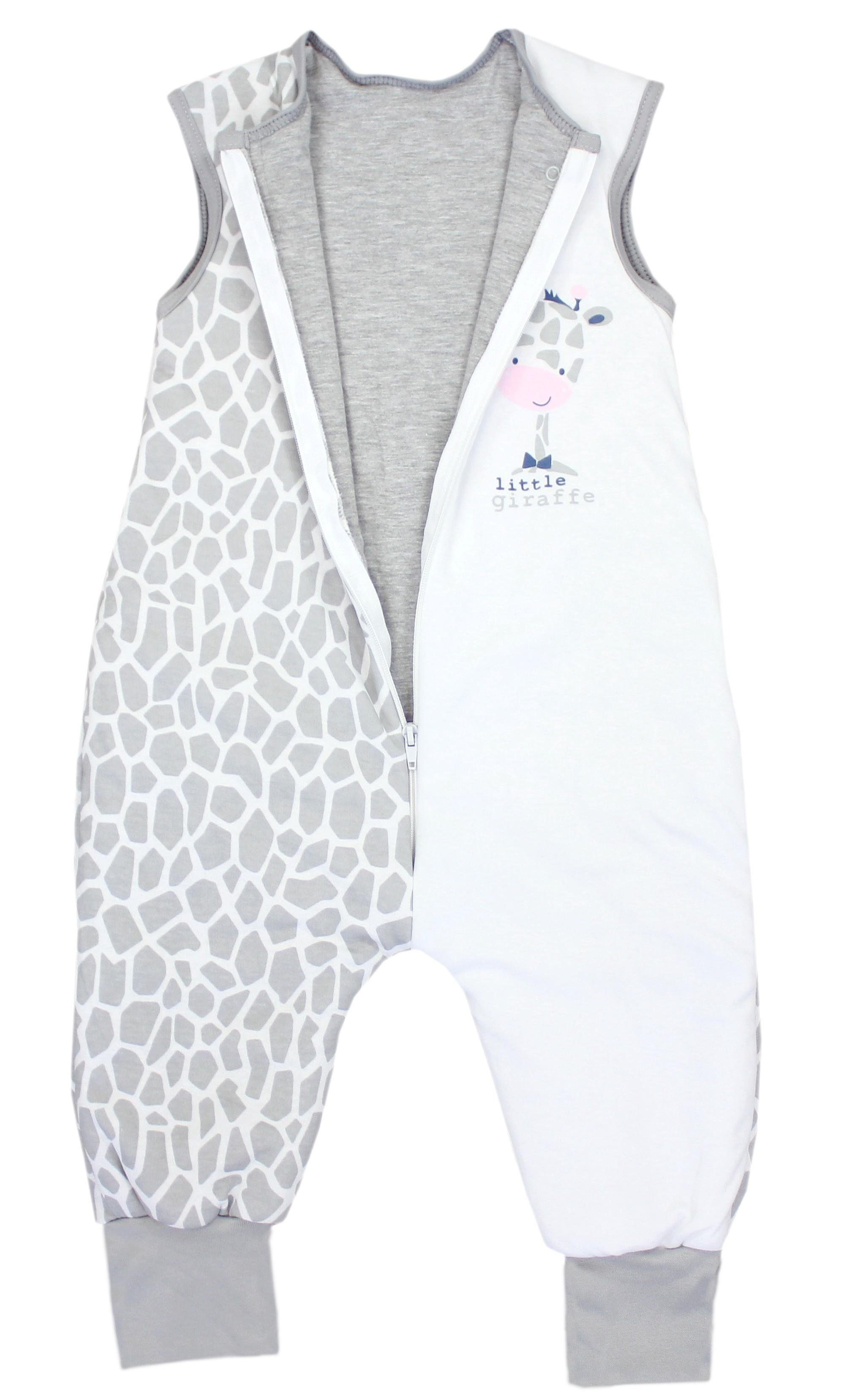 zertifiziert Giraffe Unisex Winter OEKO-TEX Babyschlafsack TOG TupTam Beinen 2,5 mit Schlafsack