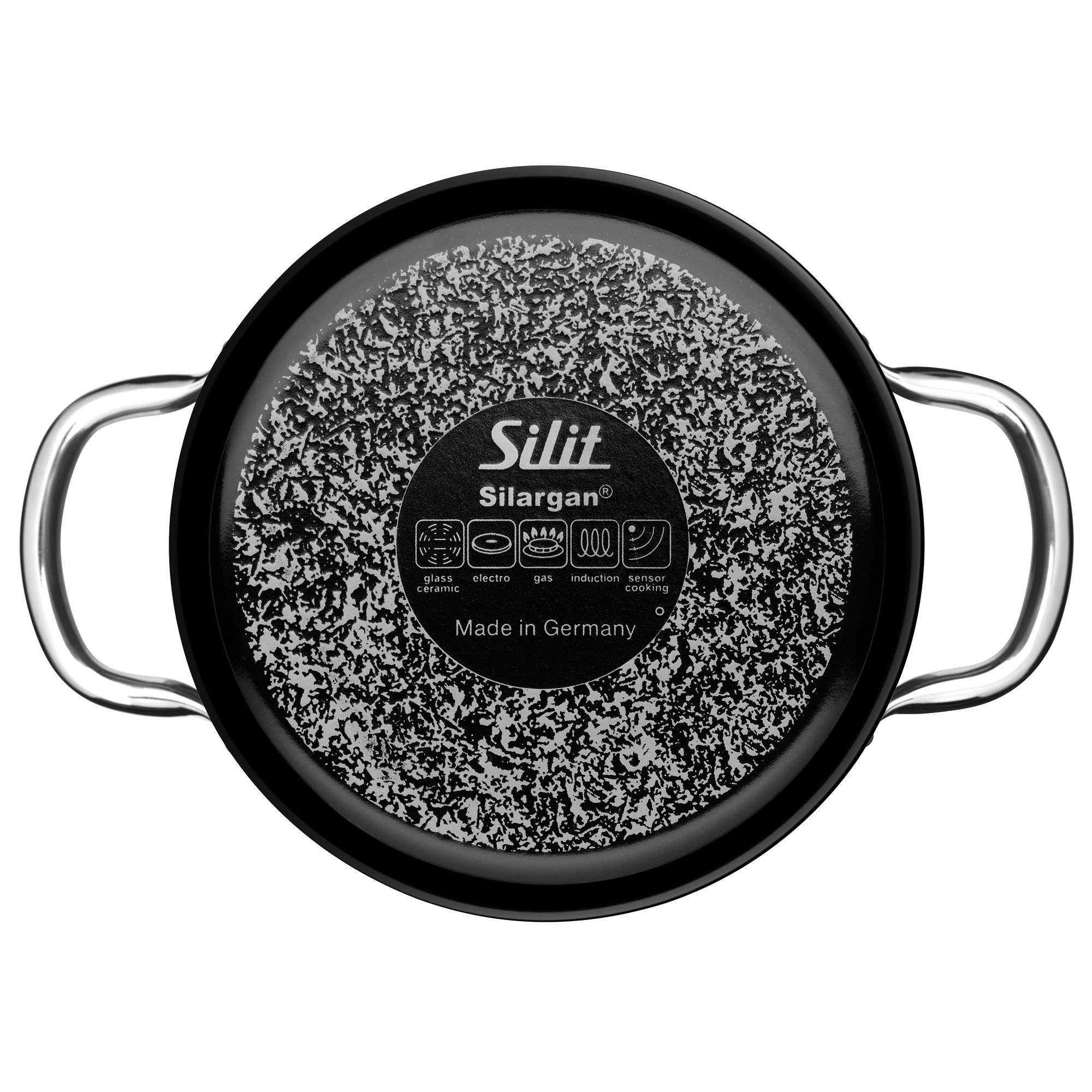 Silit Topf-Set Silit Silargan® Passion Topf-Set, 4-teilig, Black, Silargan, Silargan