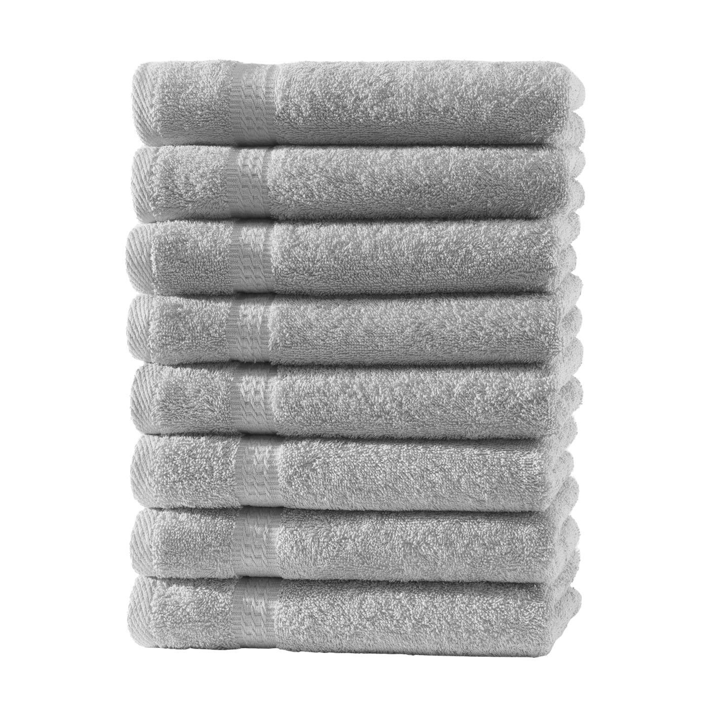 Handtuch soma (1-St) Baumwolle Baumwolle, Handtuchset, mit Frotteeware Bordüre 100% Handtücher Uni