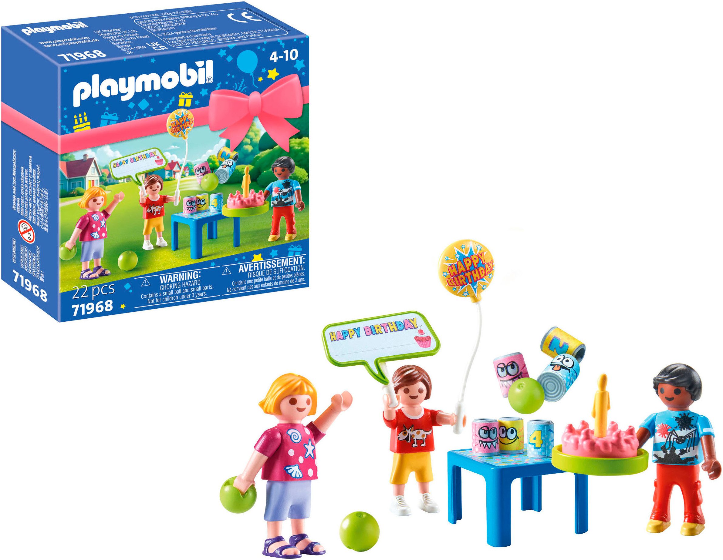 Playmobil® Kinder Geburtstagsparty (71968), Playmobil Gift Set Konstruktion günstig online kaufen