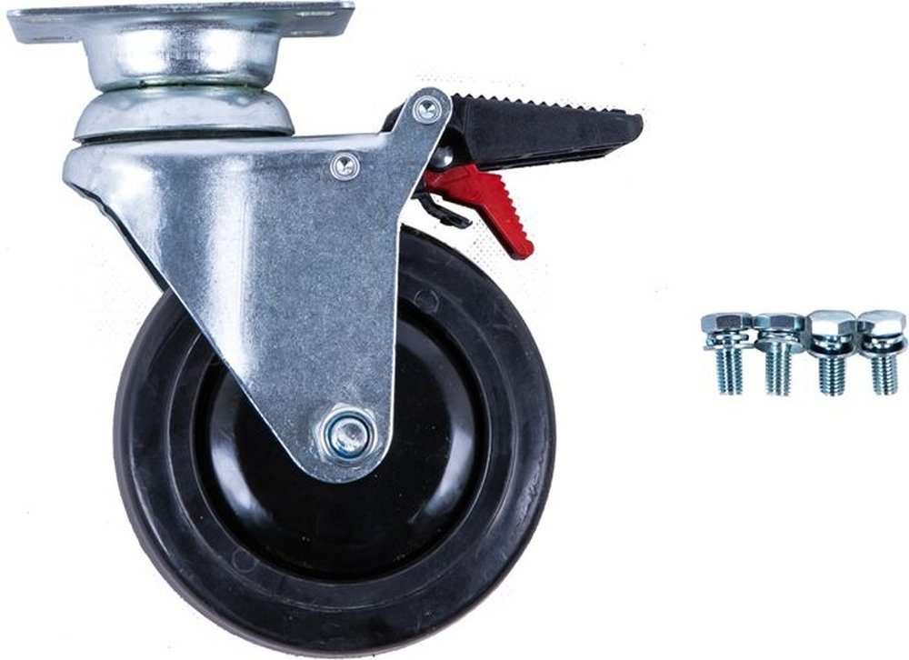 KS Tools Lenkrolle KS Tools 873.5008-R011P Lenkrolle mit Bremse zu PERFORMANCEplus Werkst