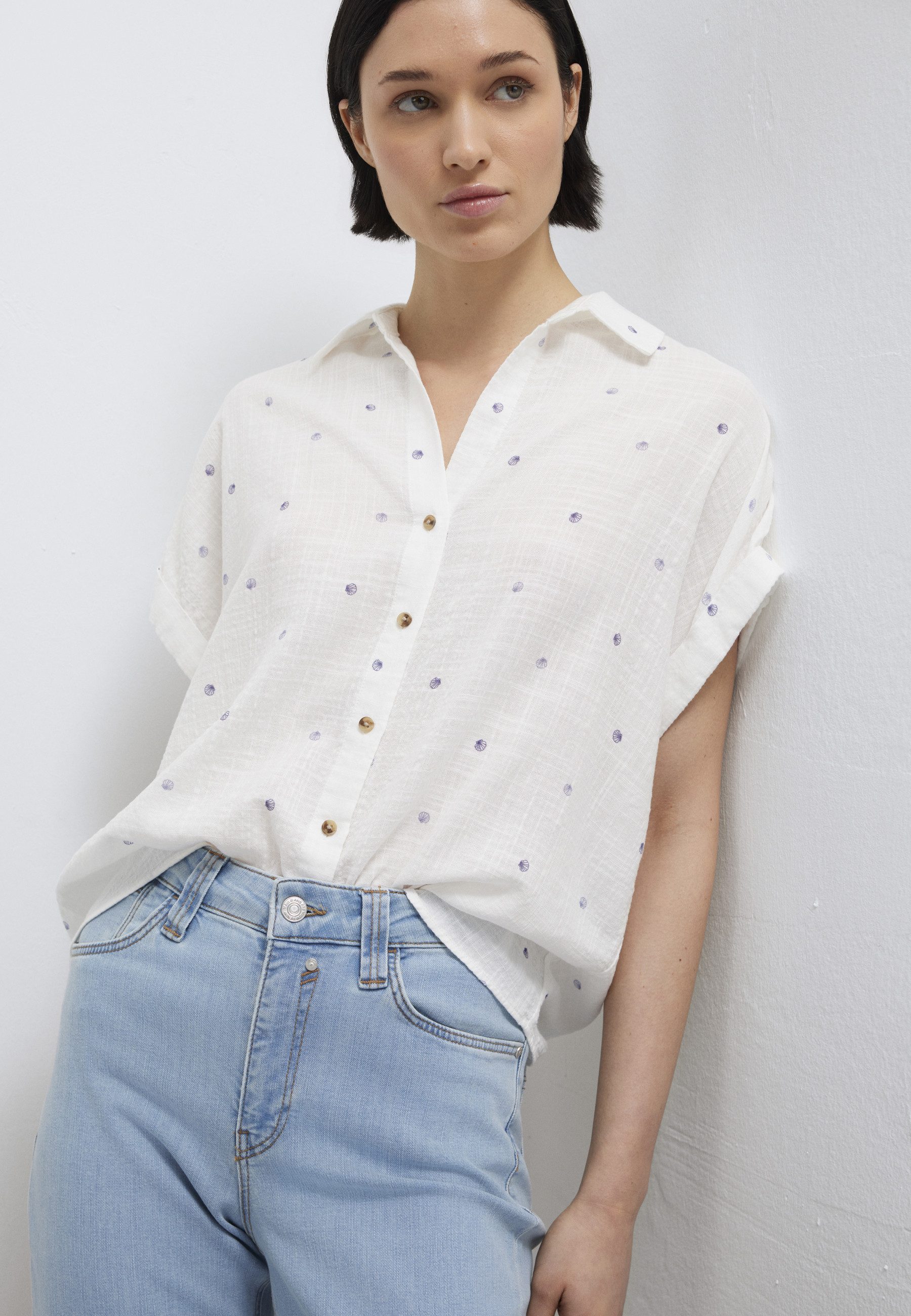 Mavi Kurzarmbluse SHORT SLEEVE WOVEN SHIRT Bluse kurzarm