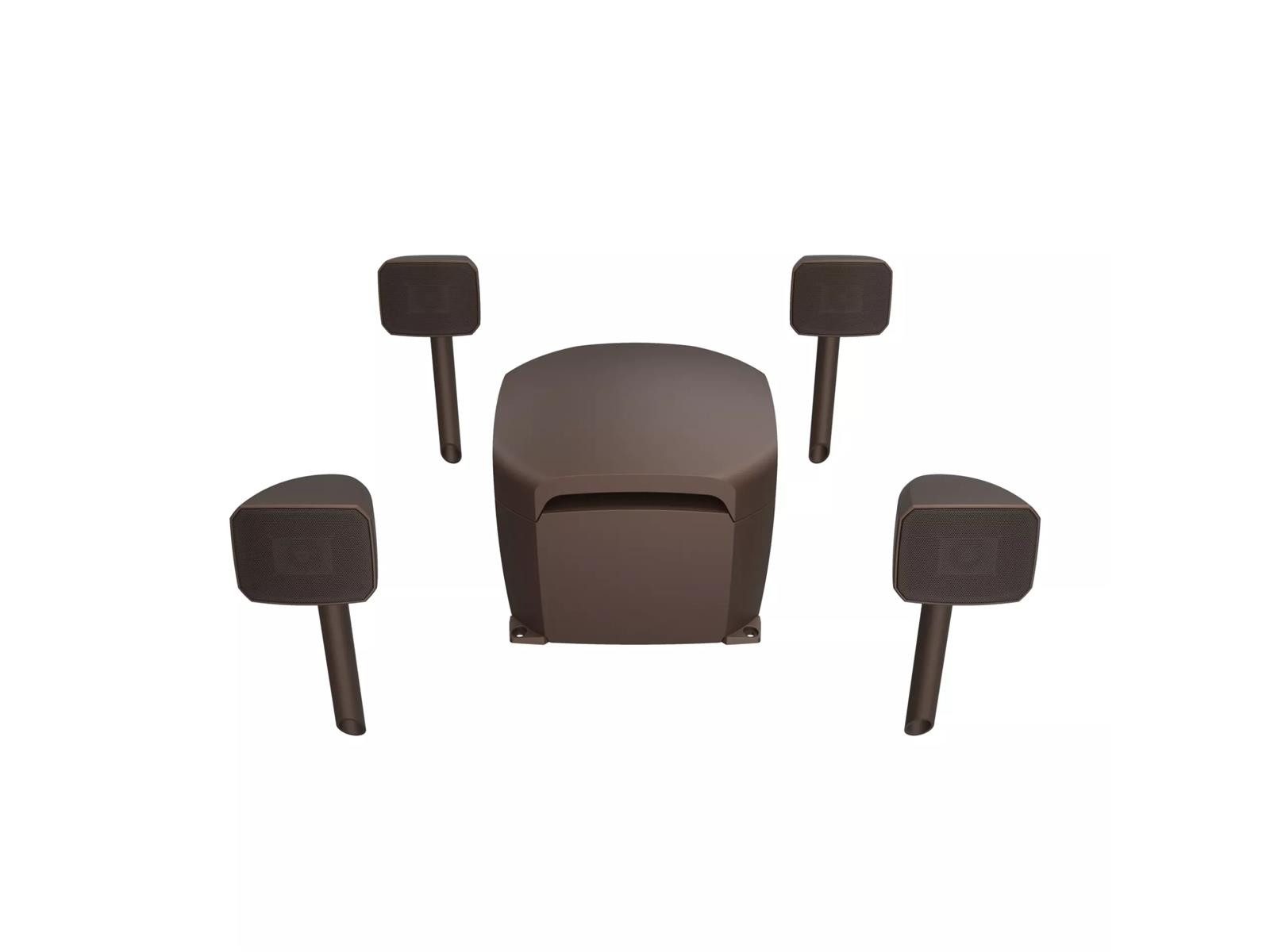 Klipsch Klipsch Courtyard 4.1 Outdoor Lautsprecher Set Stand-Lautsprecher