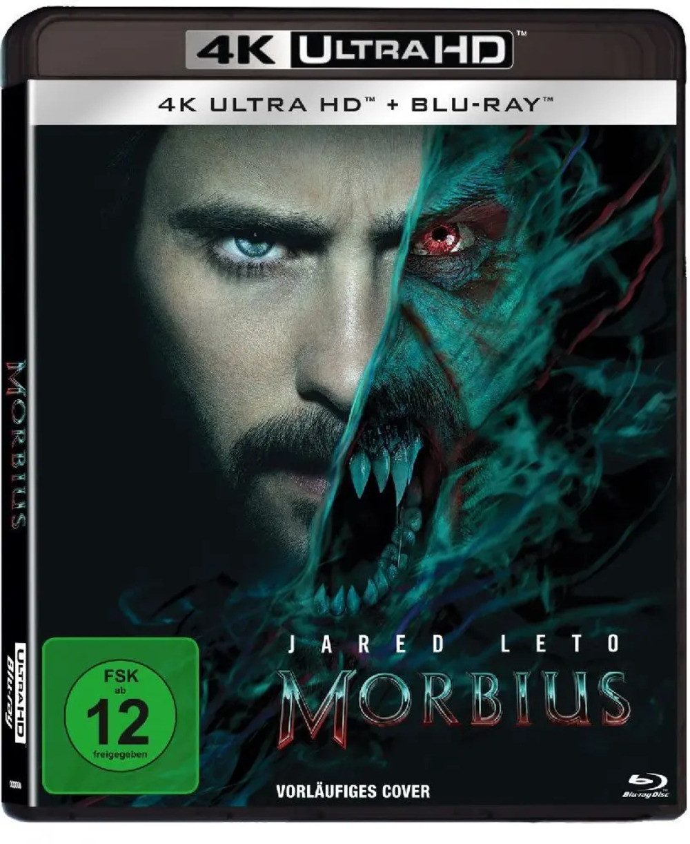 Blu-ray Morbius, 1 4K UHD Blu-ray