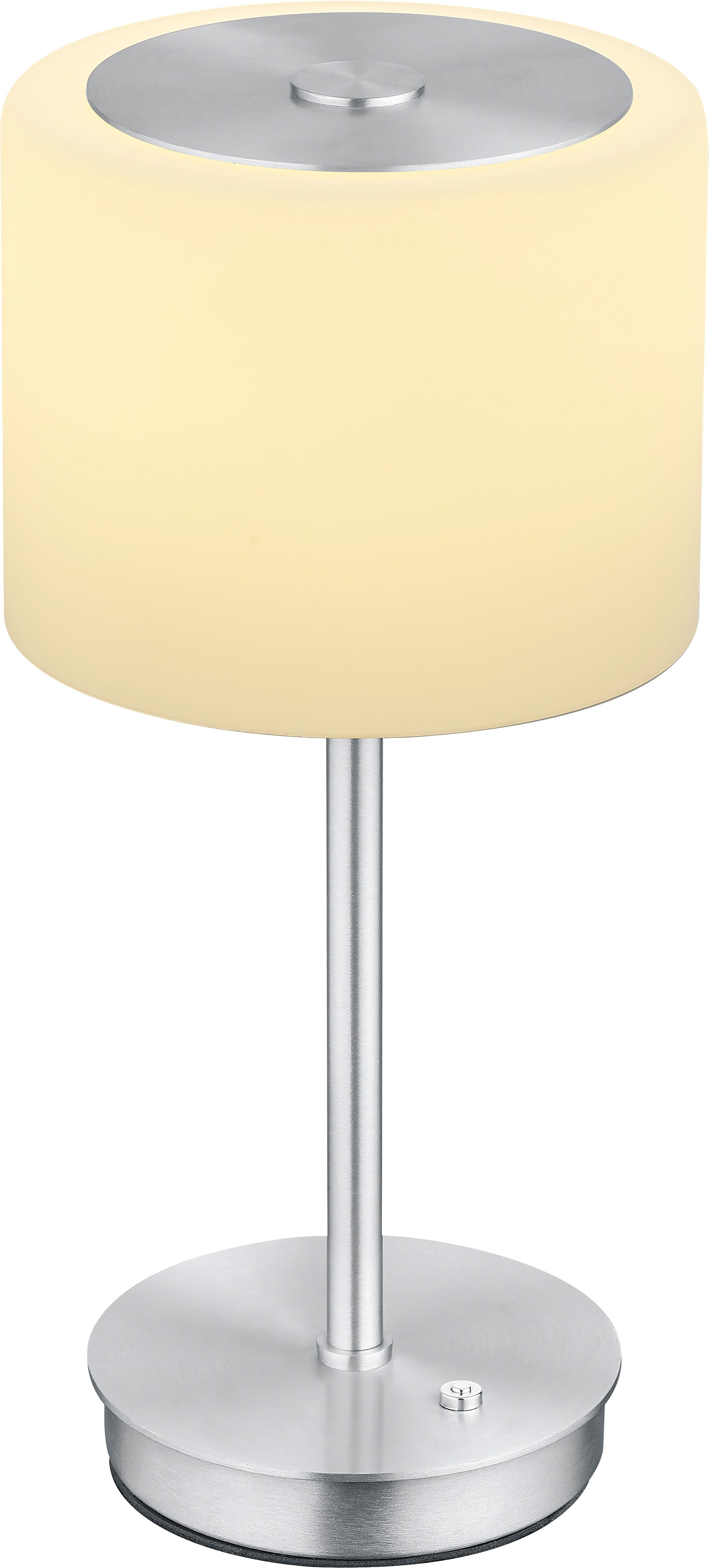 HELL höllisch gutes Licht LED Tischleuchte ABBY, LED fest integriert, Warmweiß, Tastdimmer