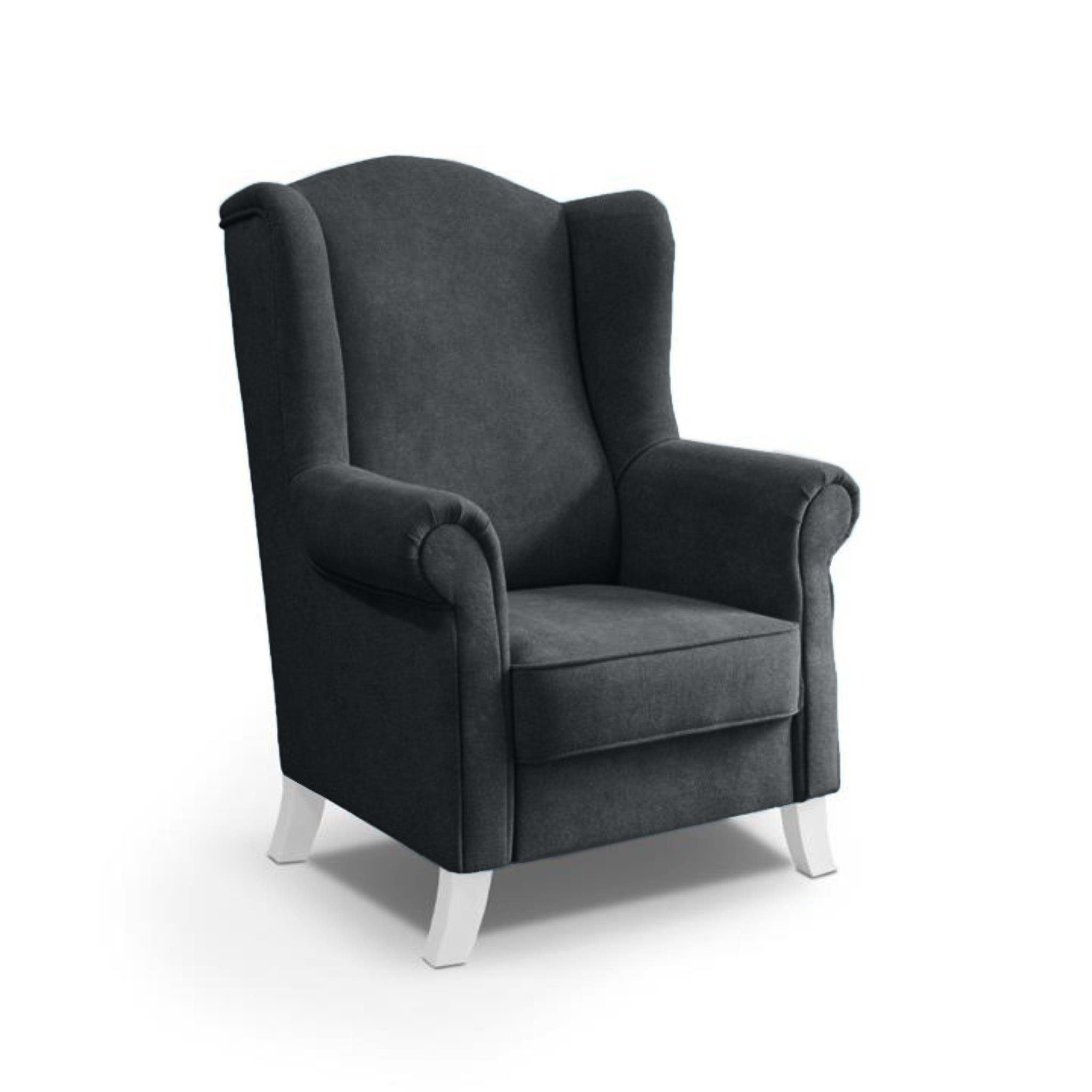 Beautysofa Ohrensessel LEONARDO Sessel Wohnzimmersessel, Fernsehsessel günstig online kaufen