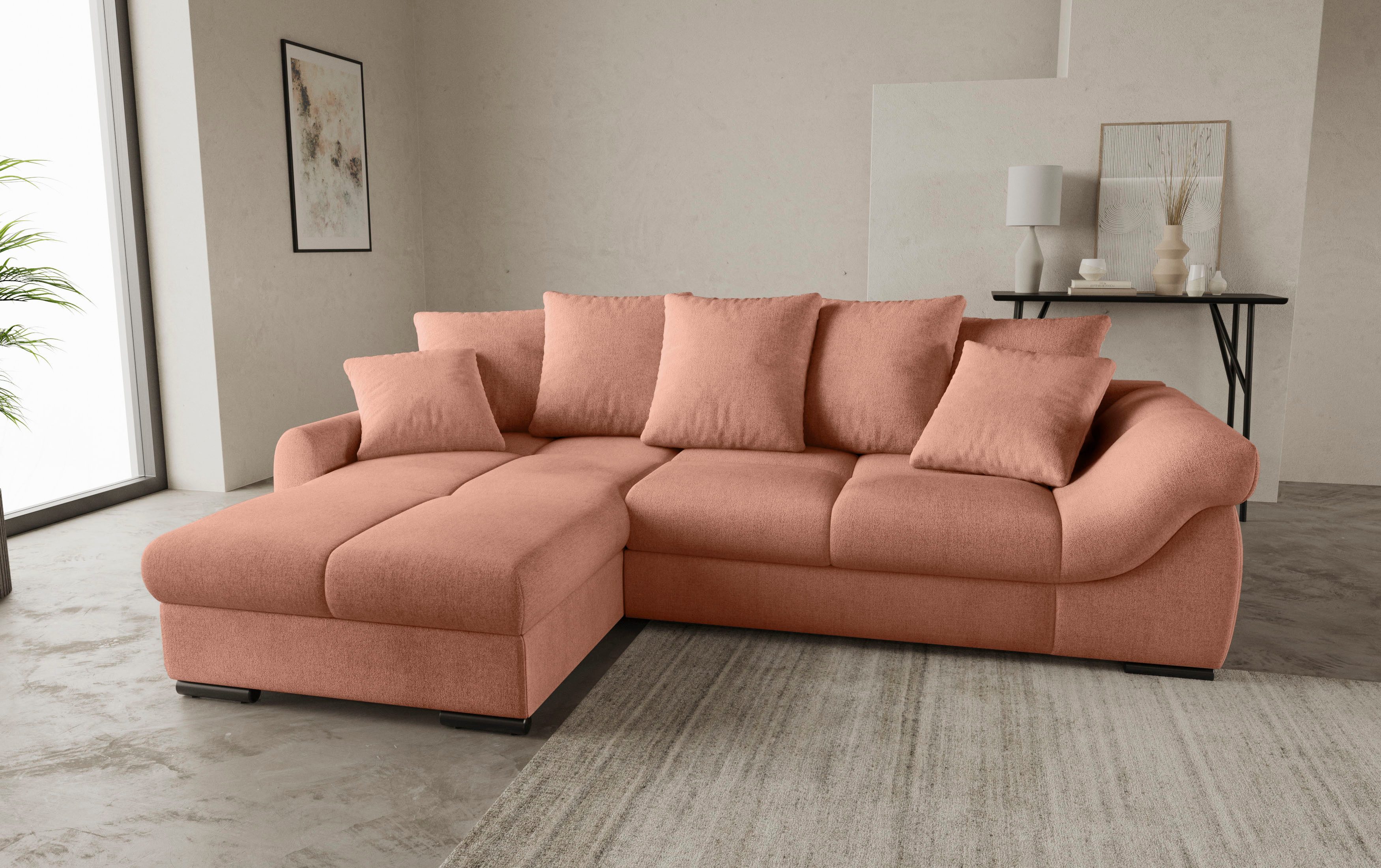 Mr. Couch Ecksofa Livorno DuraFlex L-Form, günstig online kaufen
