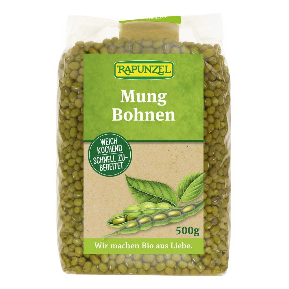 Rapunzel Hülsenfrüchte Mungbohnen 500g