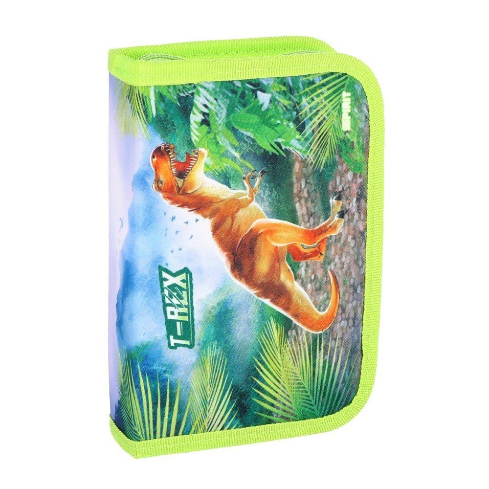 Spirit Federmäppchen Schüler-Etui T-REX 28 teilig 1-Zipper Mäppchen günstig online kaufen