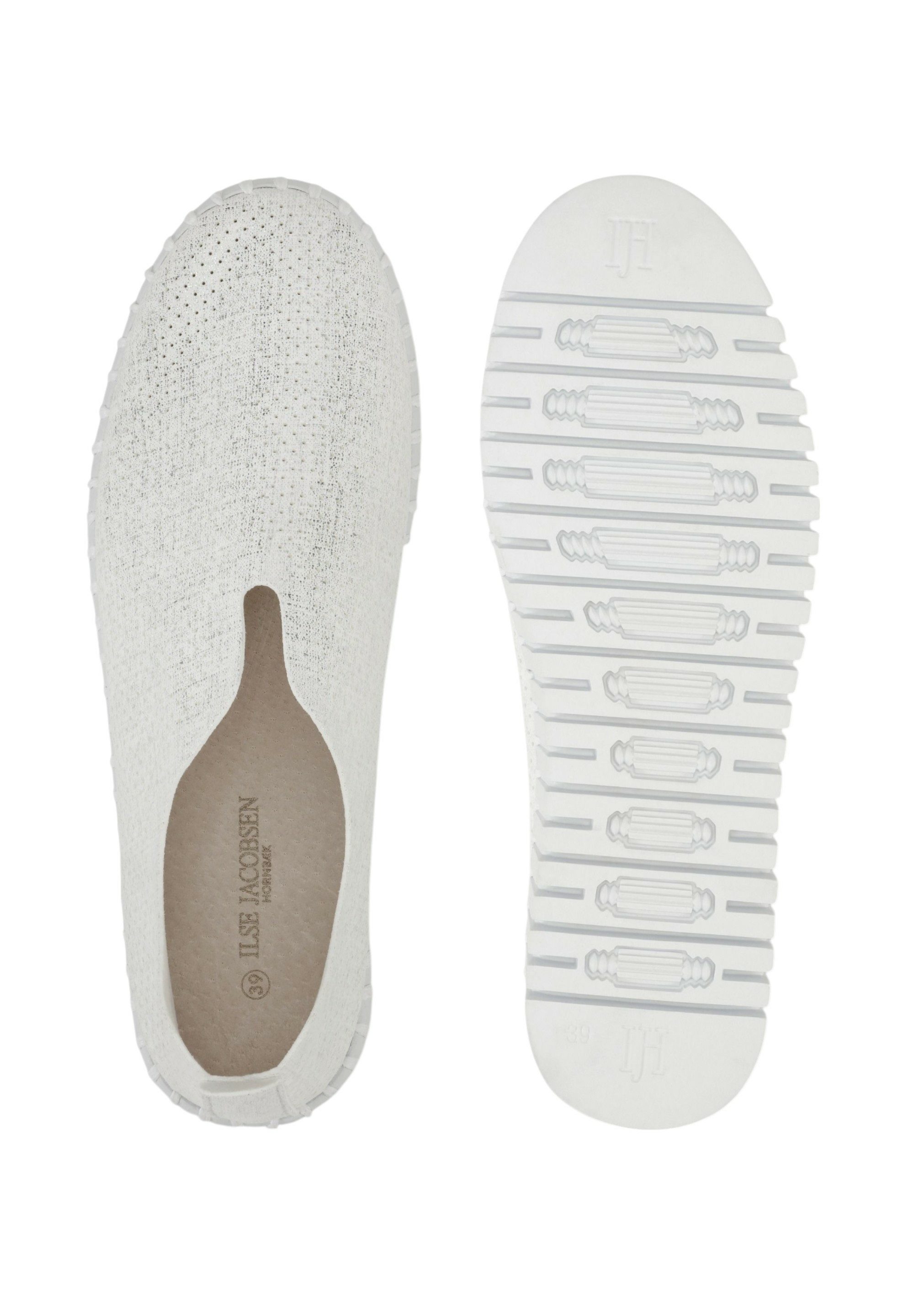 Ilse Jacobsen TULIP3577 Slipper Modische Plateausohle, Naturkautschuksohle, mit Glitzer