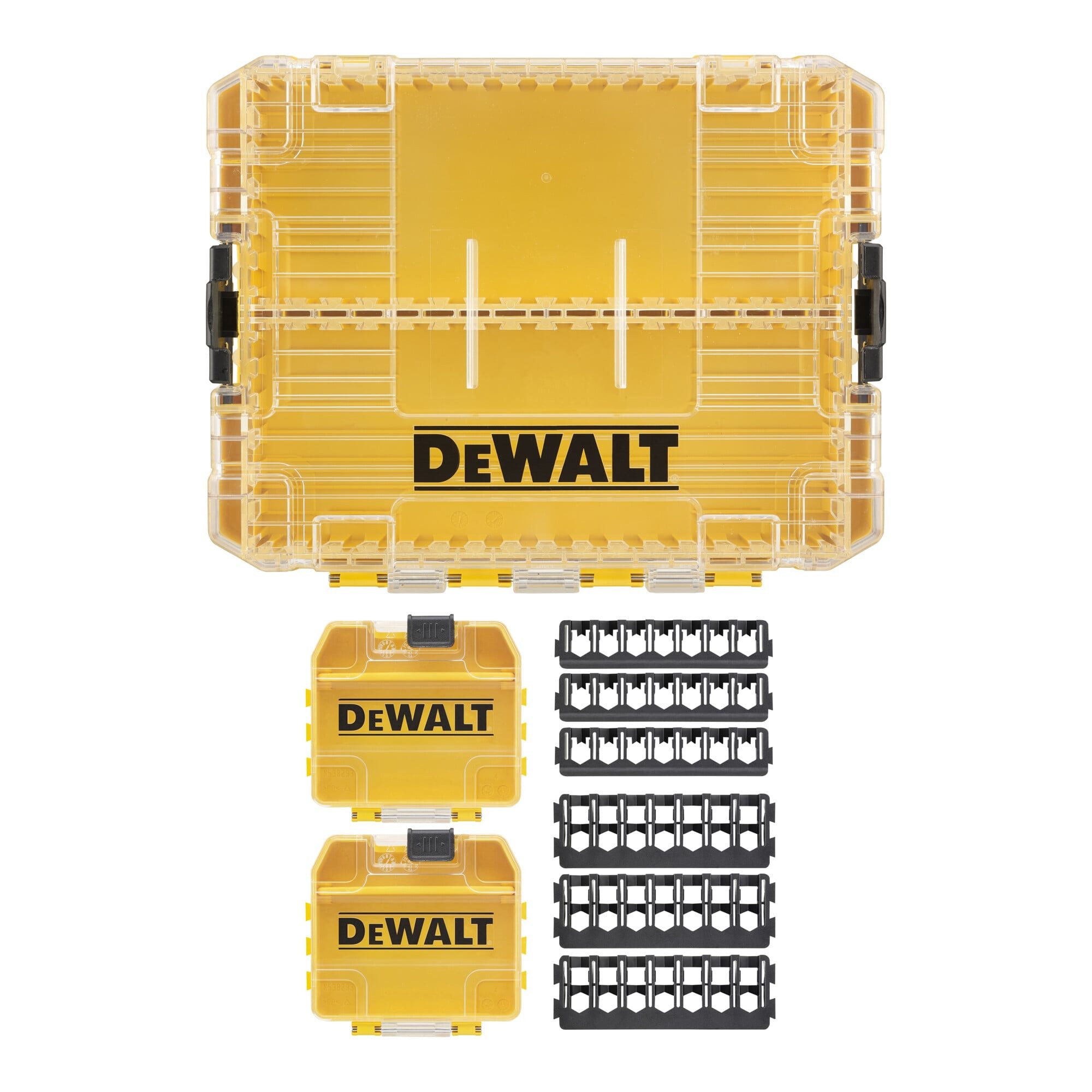 DeWalt Bit-Set DEWALT Mittlerer TOUGHCASE™ Koffer inkl. Schüttboxen und Halterungen f
