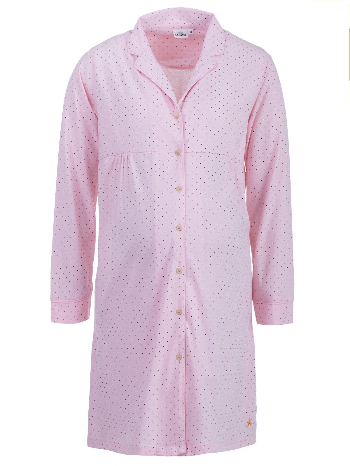 Banii Nachthemd Umstandsnachthemd Langarm - Emma Punkte