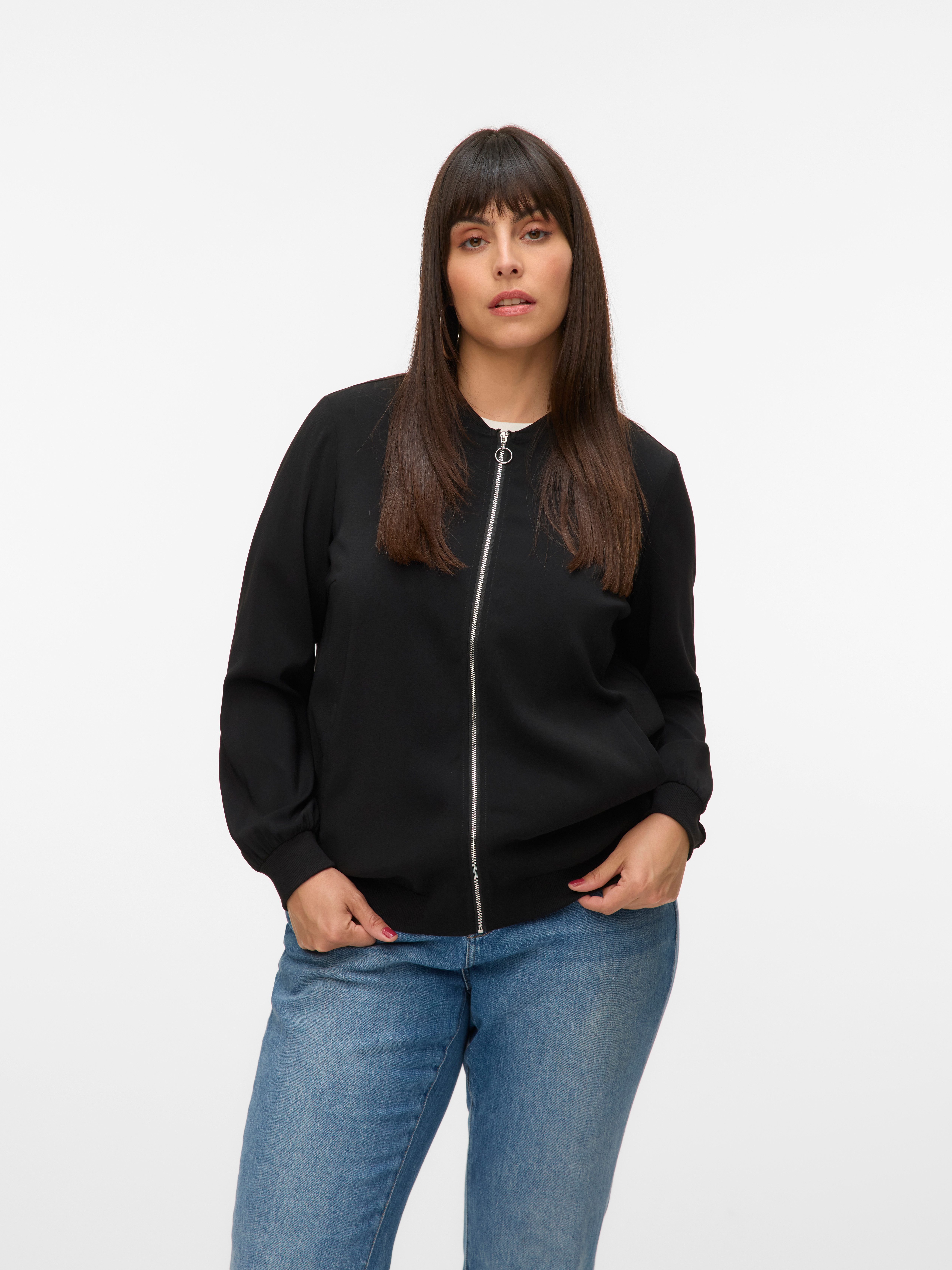 Vero Moda Curve Bomberjacke VMCCOCO L/S BOMBER GA NOOS CUR günstig online kaufen