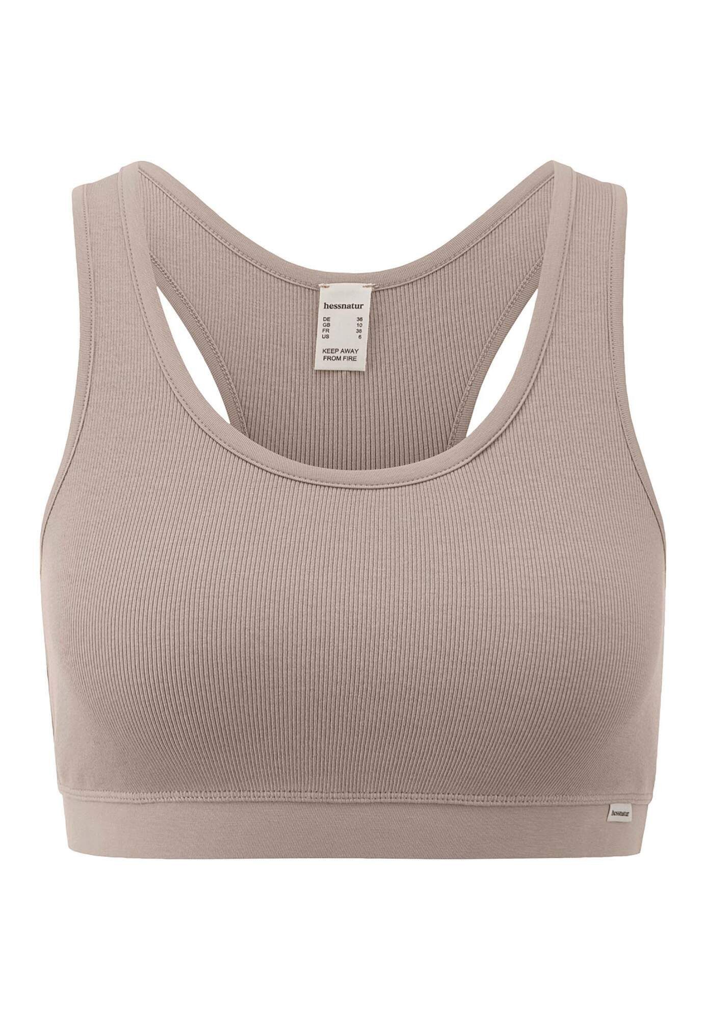 Hessnatur Bustier SOFT RIB aus Bio-Baumwolle (1-tlg)