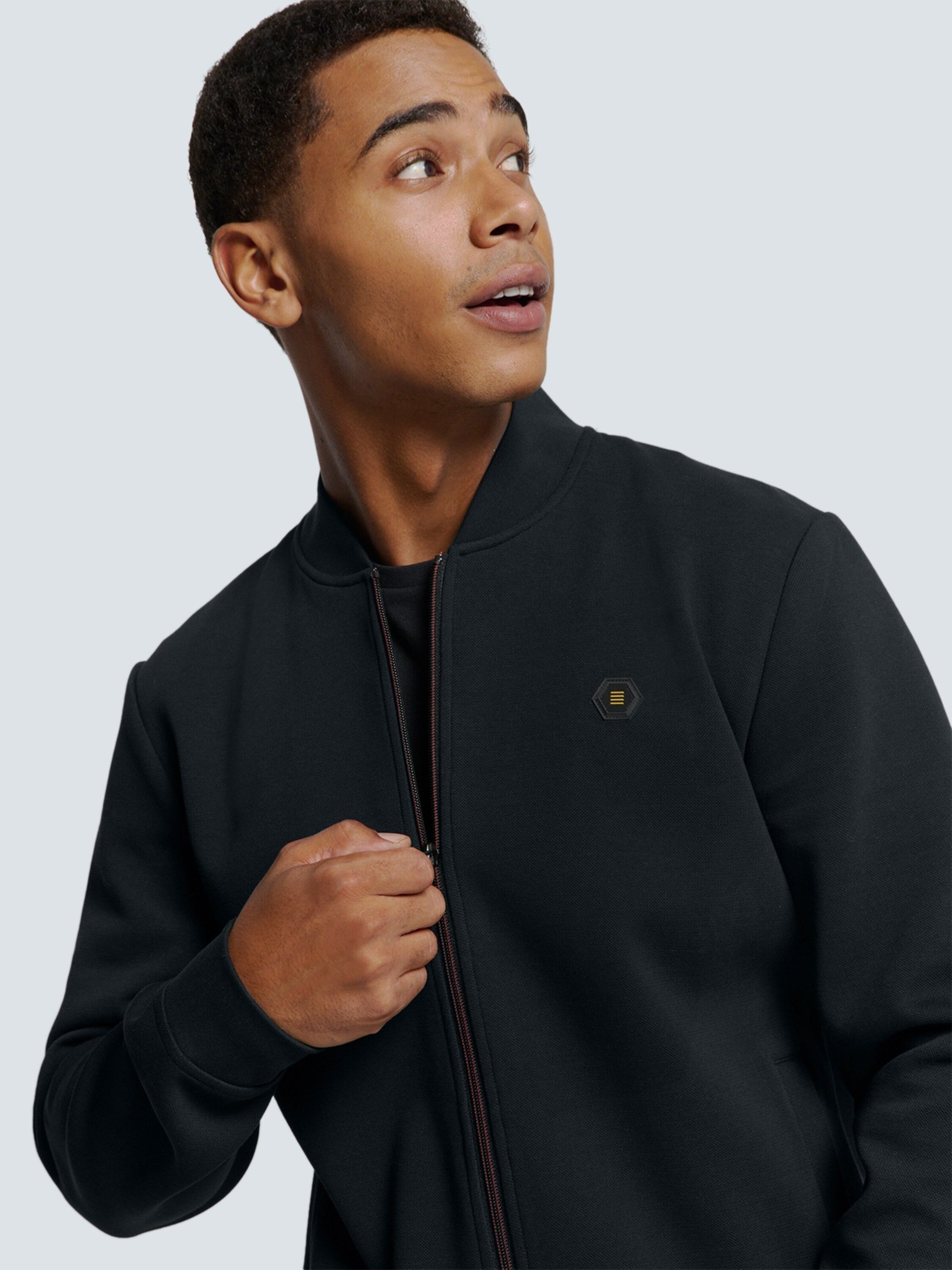 NO EXCESS Sweatjacke (1-tlg)
