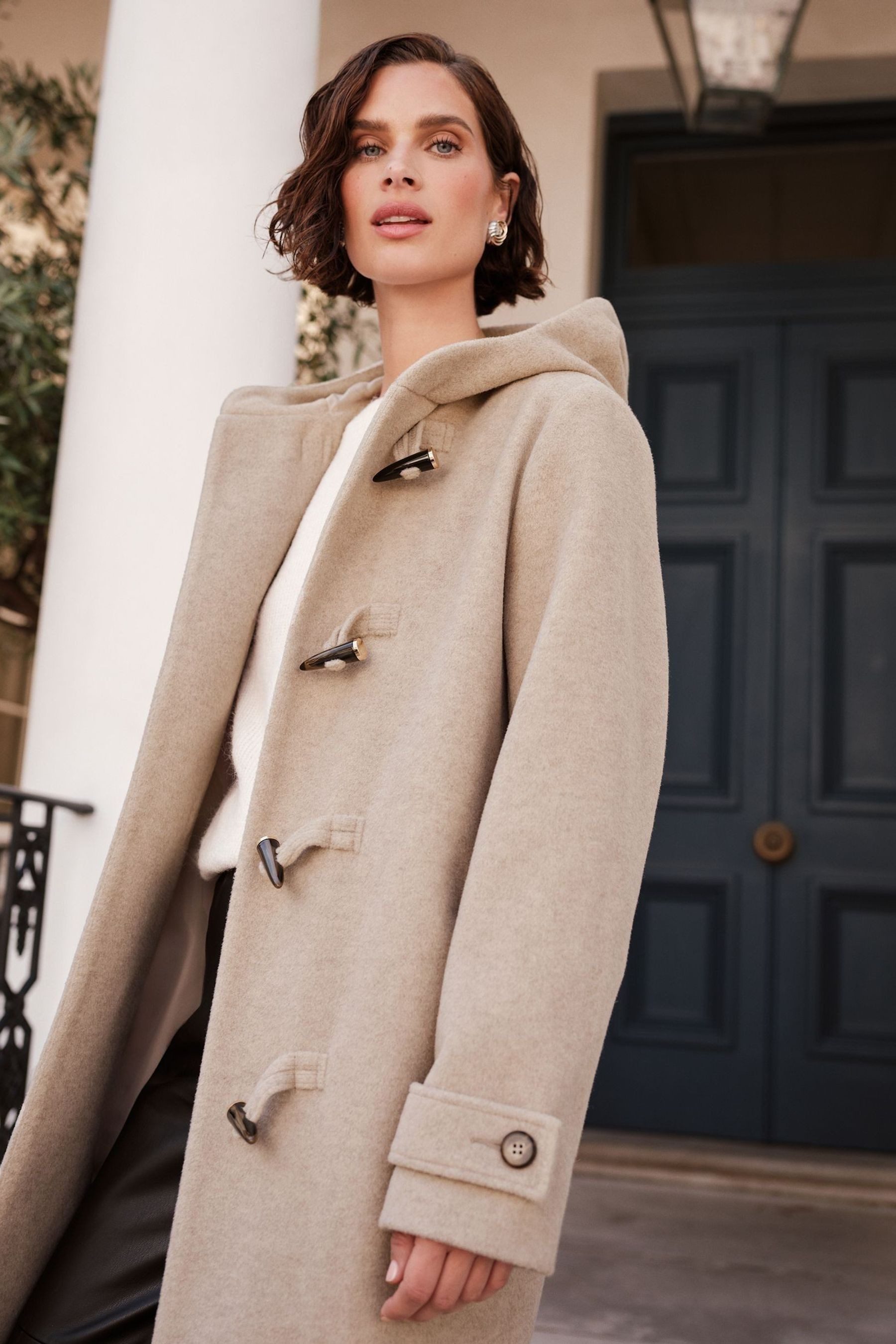 Love & Roses Dufflecoat Love & Roses Dufflemantel (1-tlg)