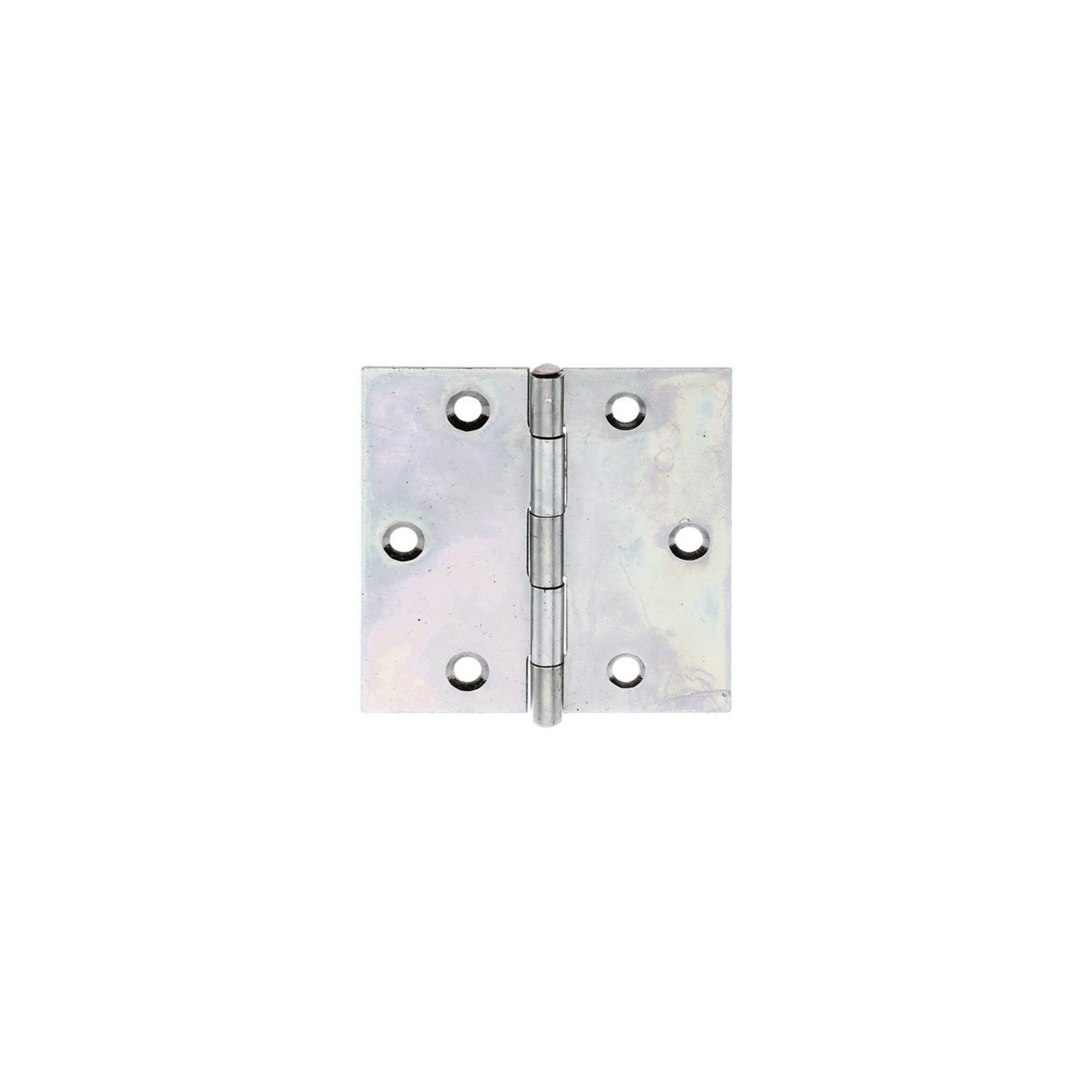 Alberts Möbelbeschlag GAH Alberts Tür-Scharnier quadratisch, B64xH64mm mit vern. Edelstahlst