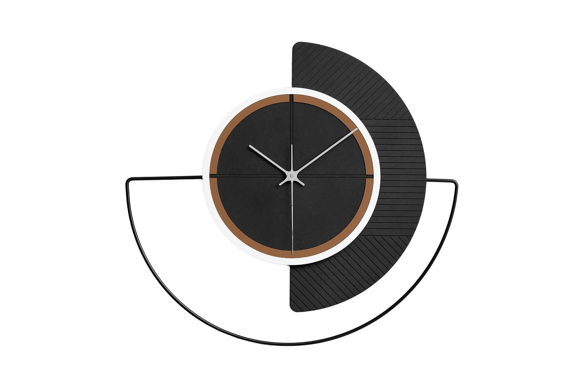 ONZENO Wanduhr THE BALANCED. (handgefertigte Design-Uhr)