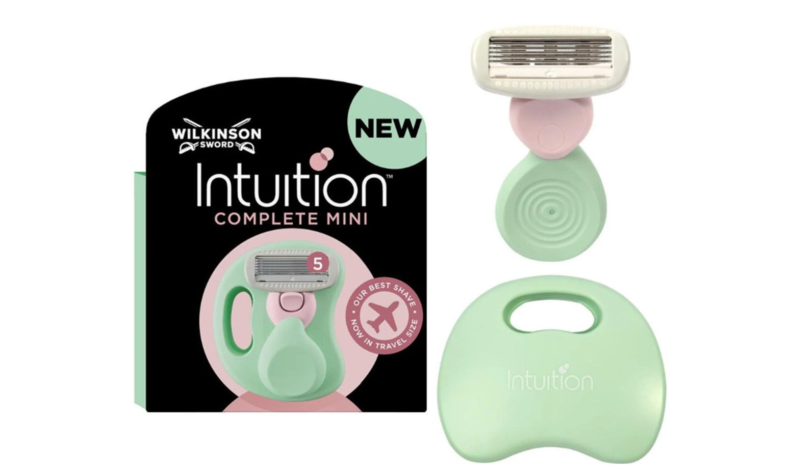 Wilkinson Nassrasierer Intuition complete Mini, 2-tlg.